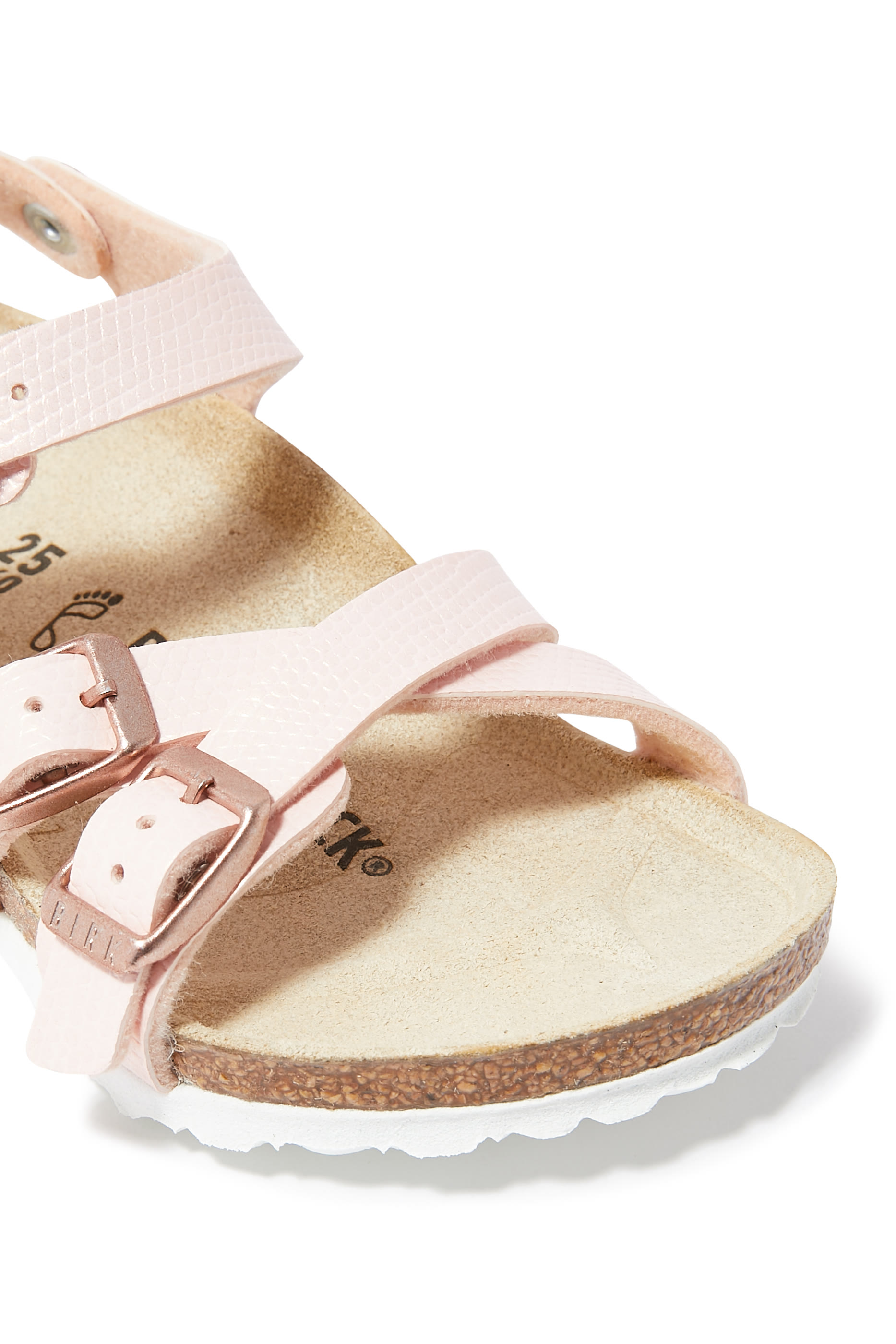 Kids Kumba Birko-Flor Embossed Sandals