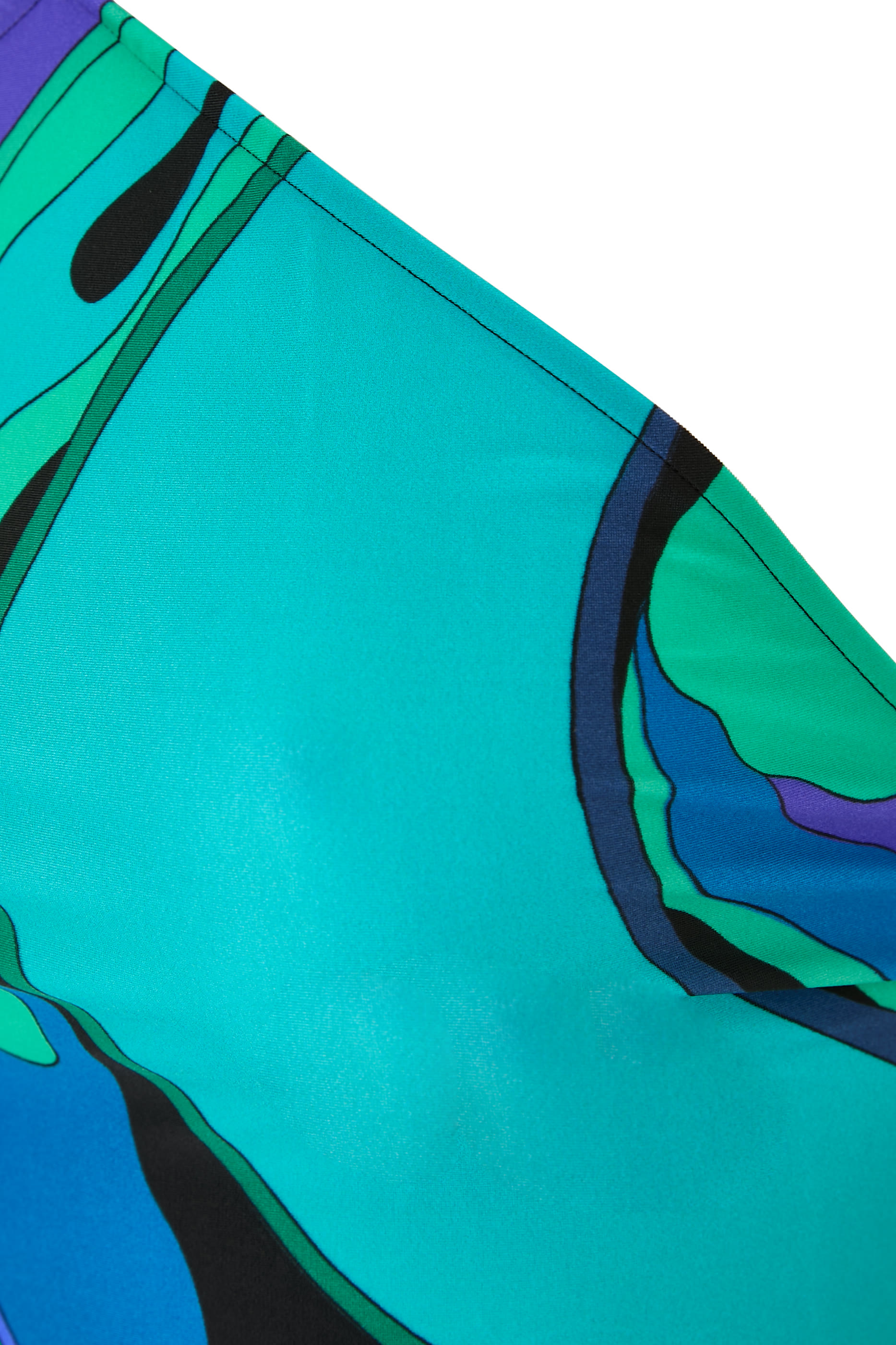 Orchidee Print Cross-Strap Swimsuit