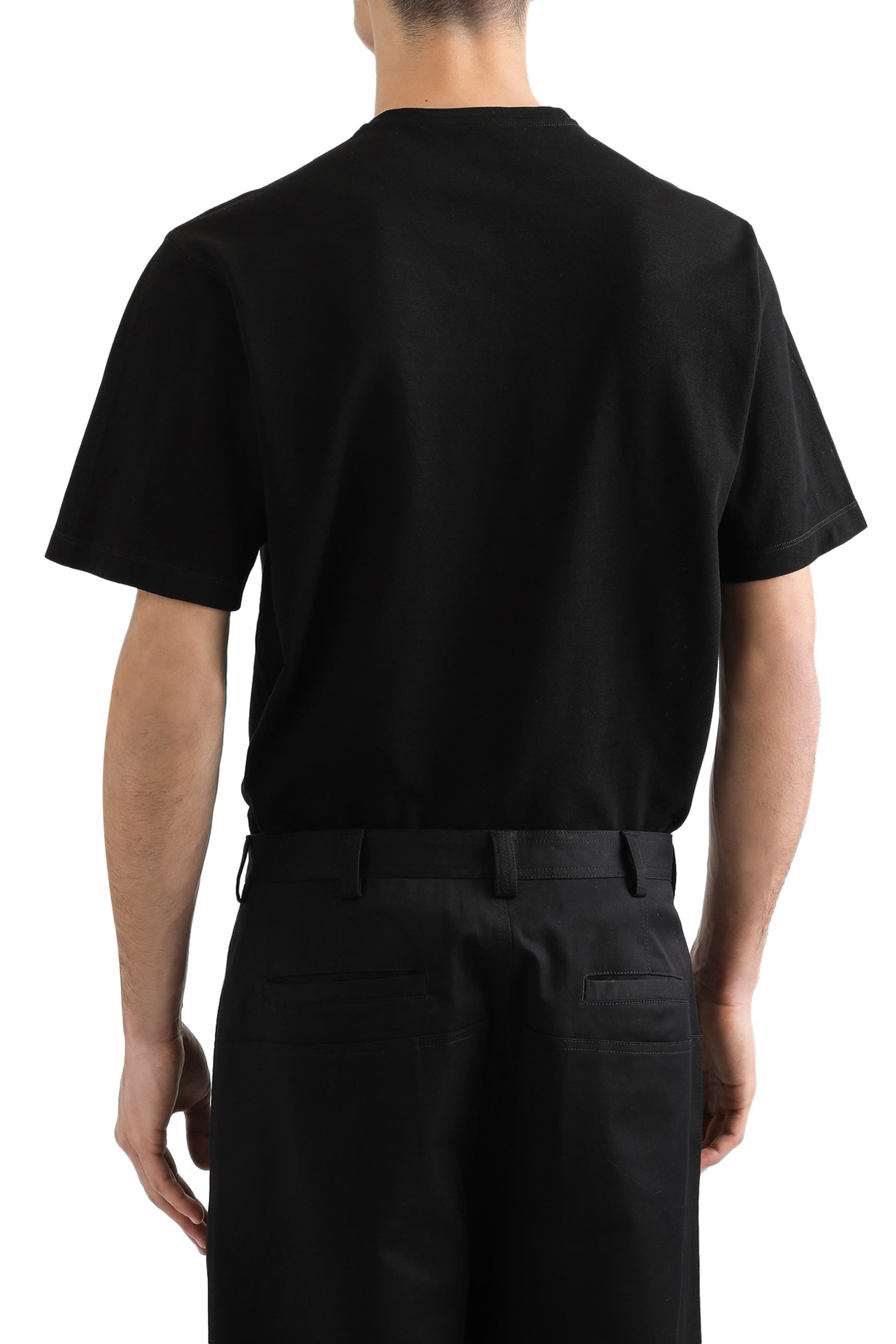 Logo Tag Cotton T-Shirt