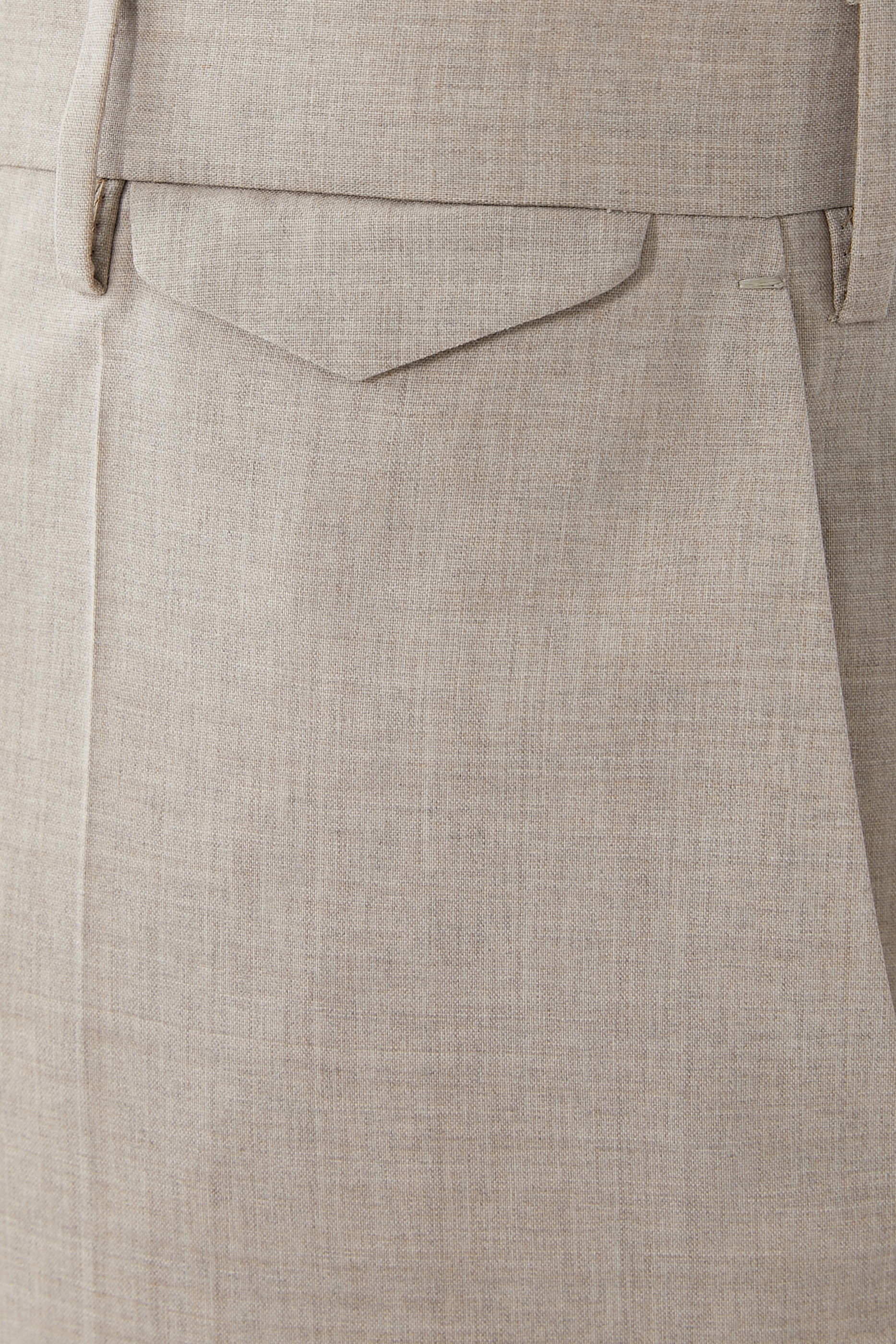 Wool Slim-Fit Trousers