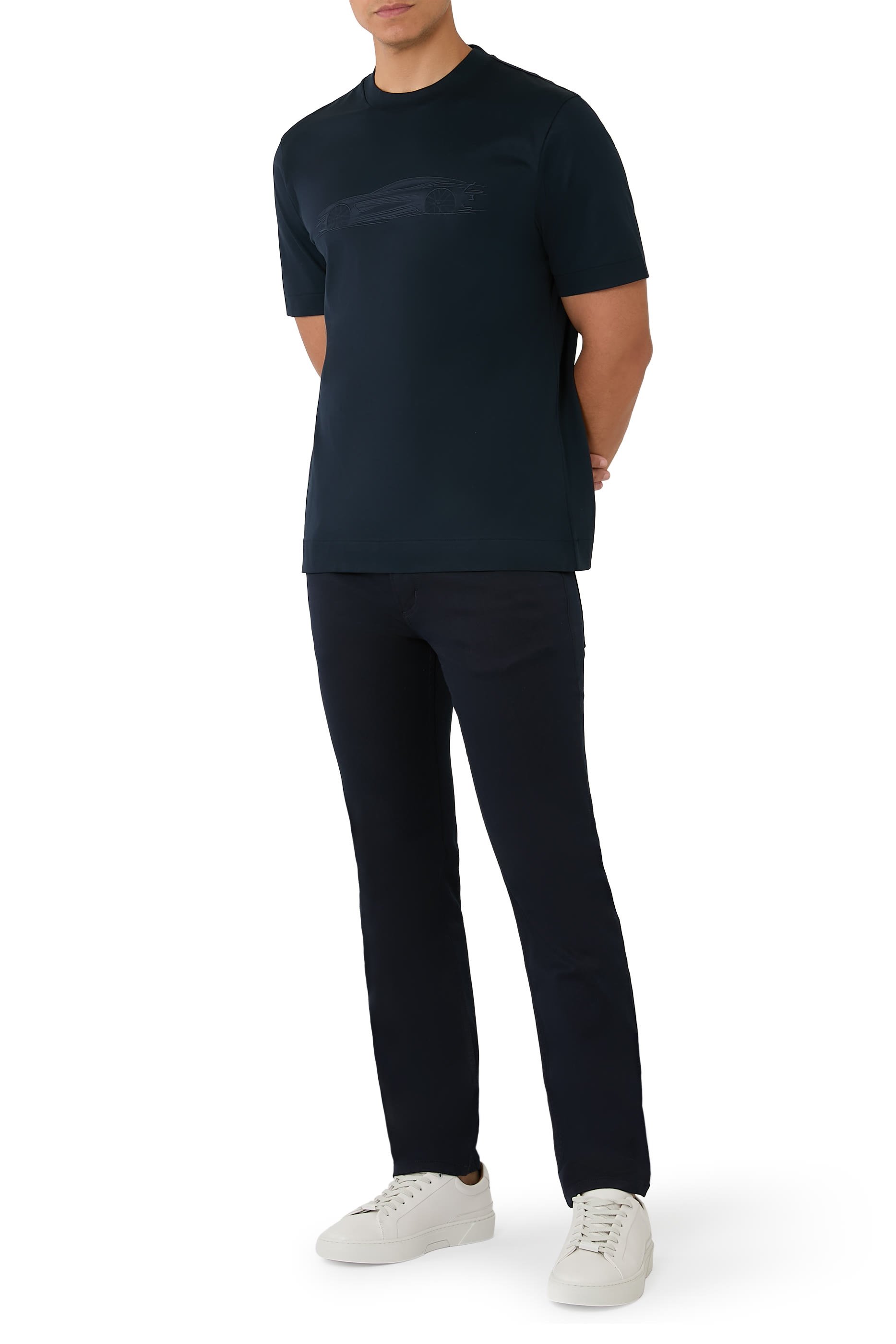 BOSS x Aston Martin Mercerised-Cotton T-shirt 