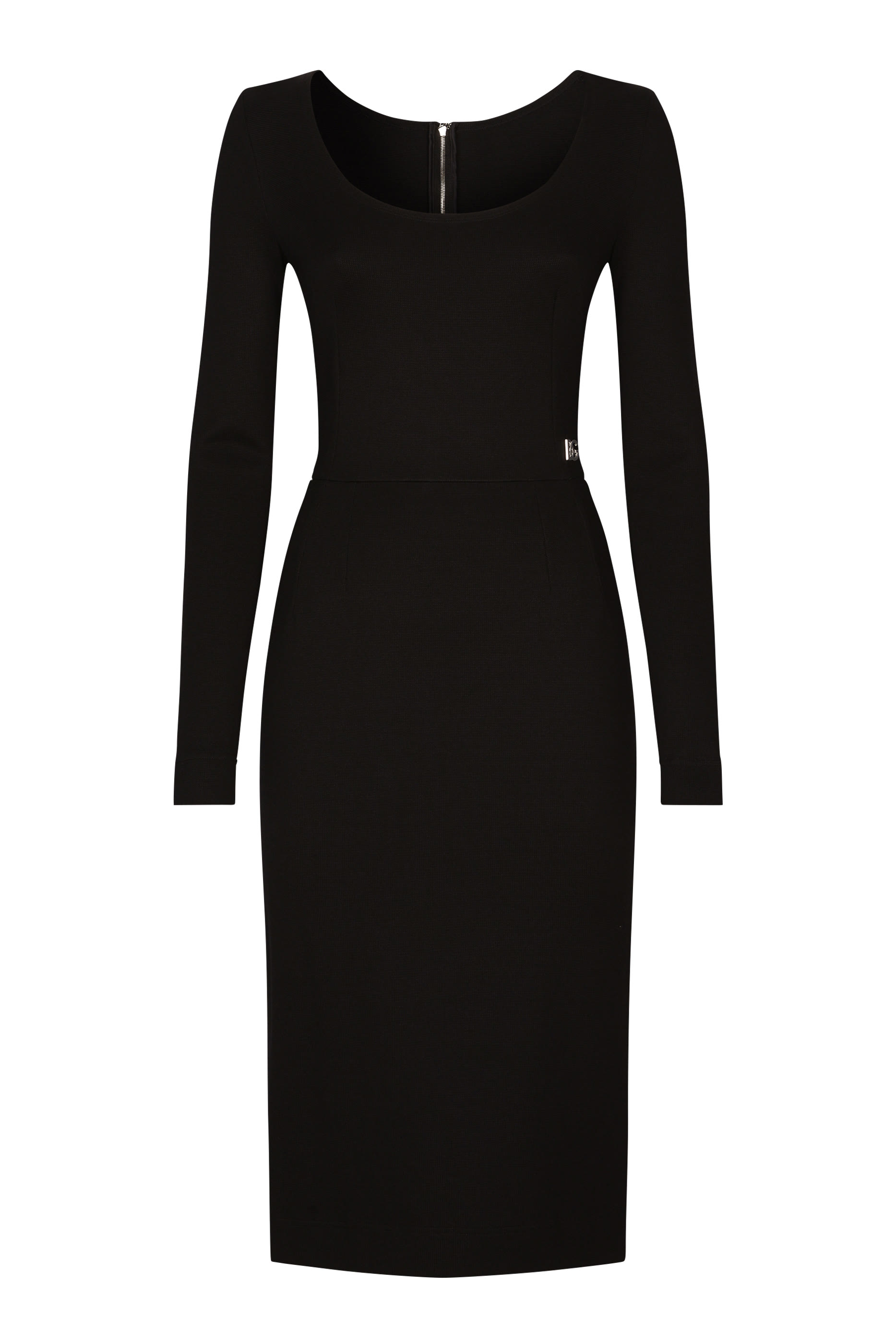 Sleeveless Milano Rib Midi Dress