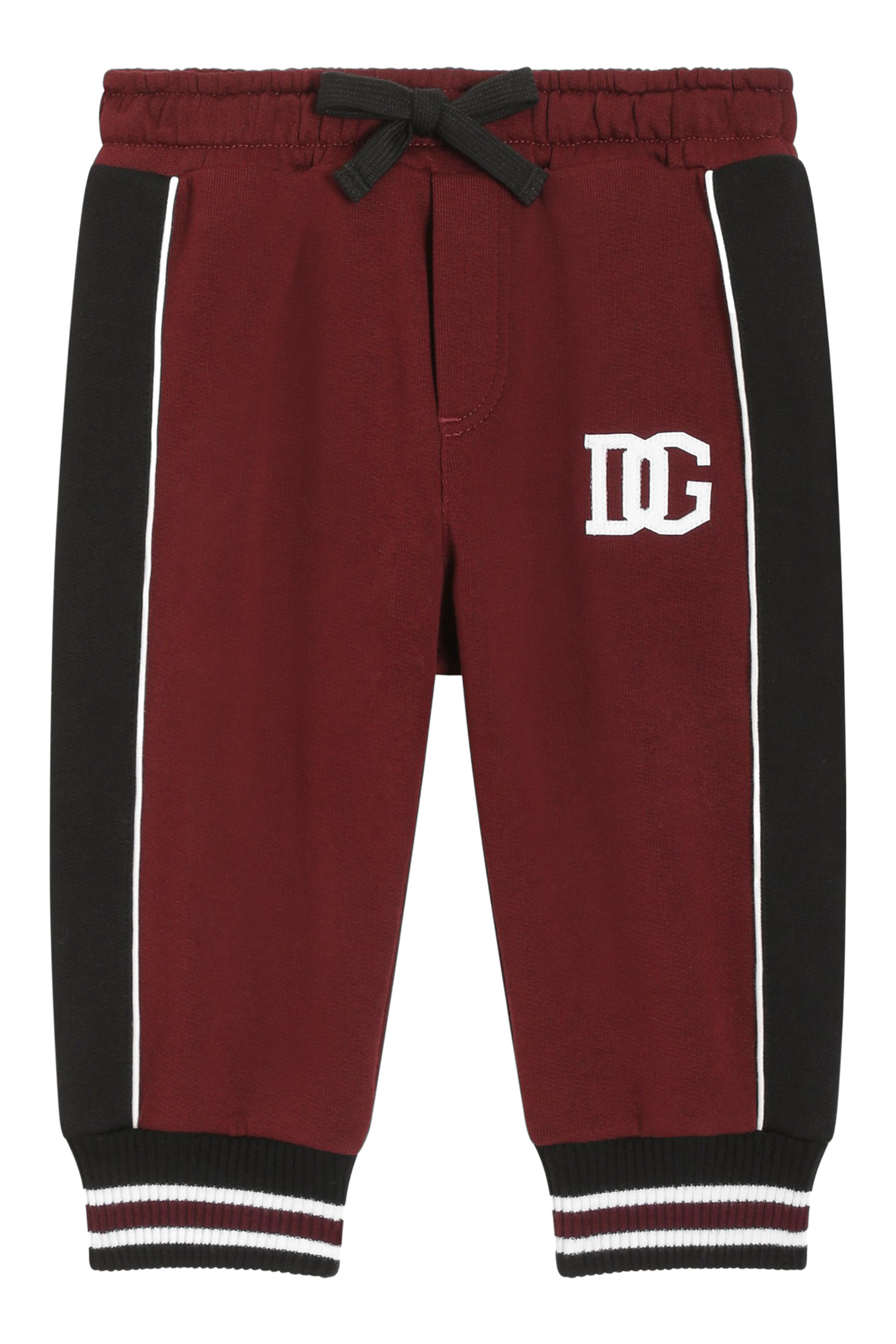 Kids Embroidered Fleece Trousers