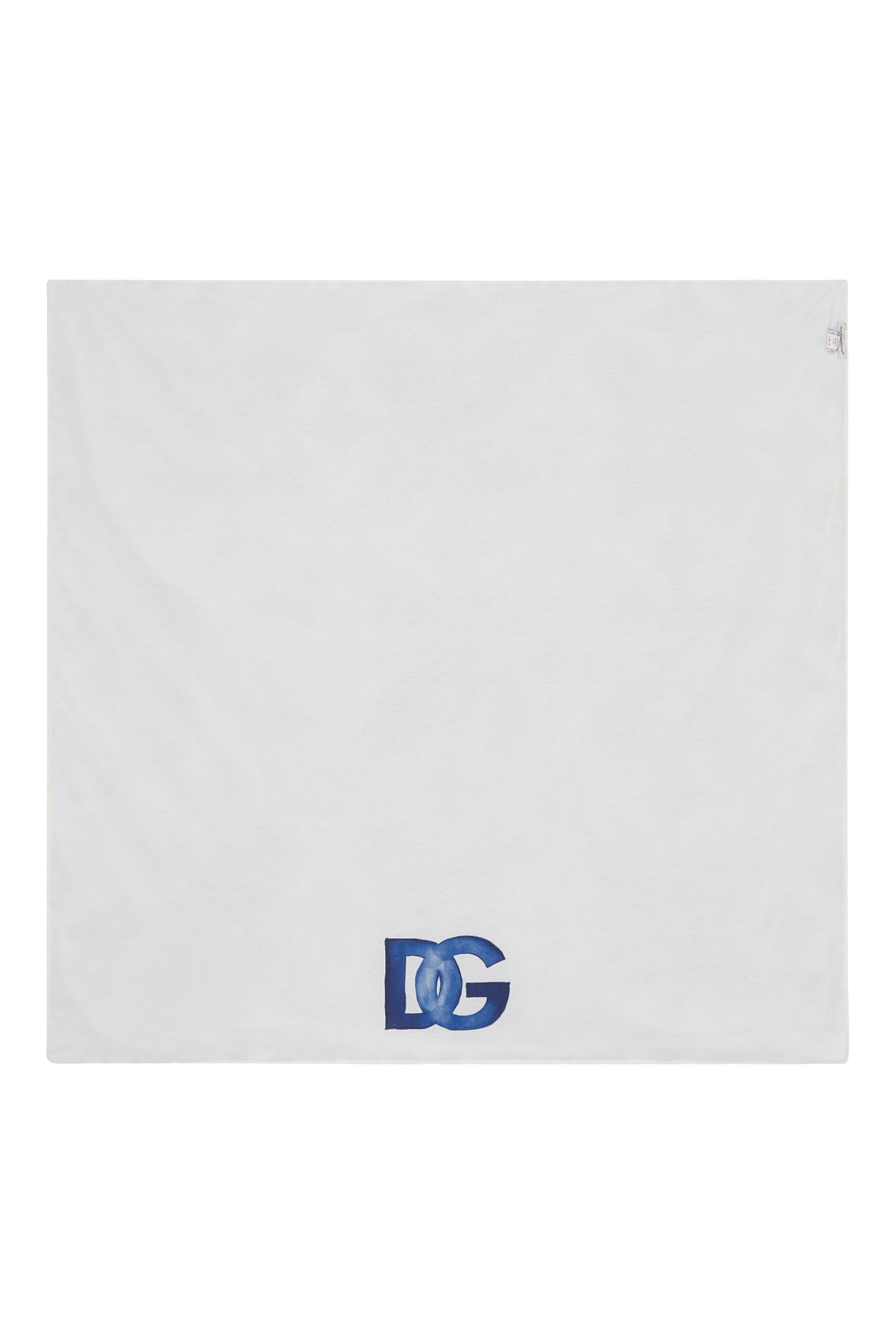 Kids Majolica-Print Jersey Blanket