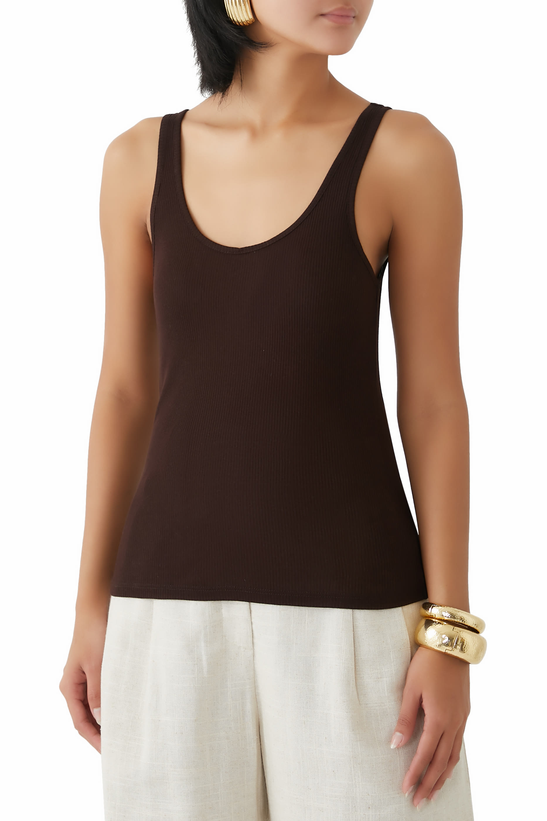 Rozzi Scoop Neck Tank