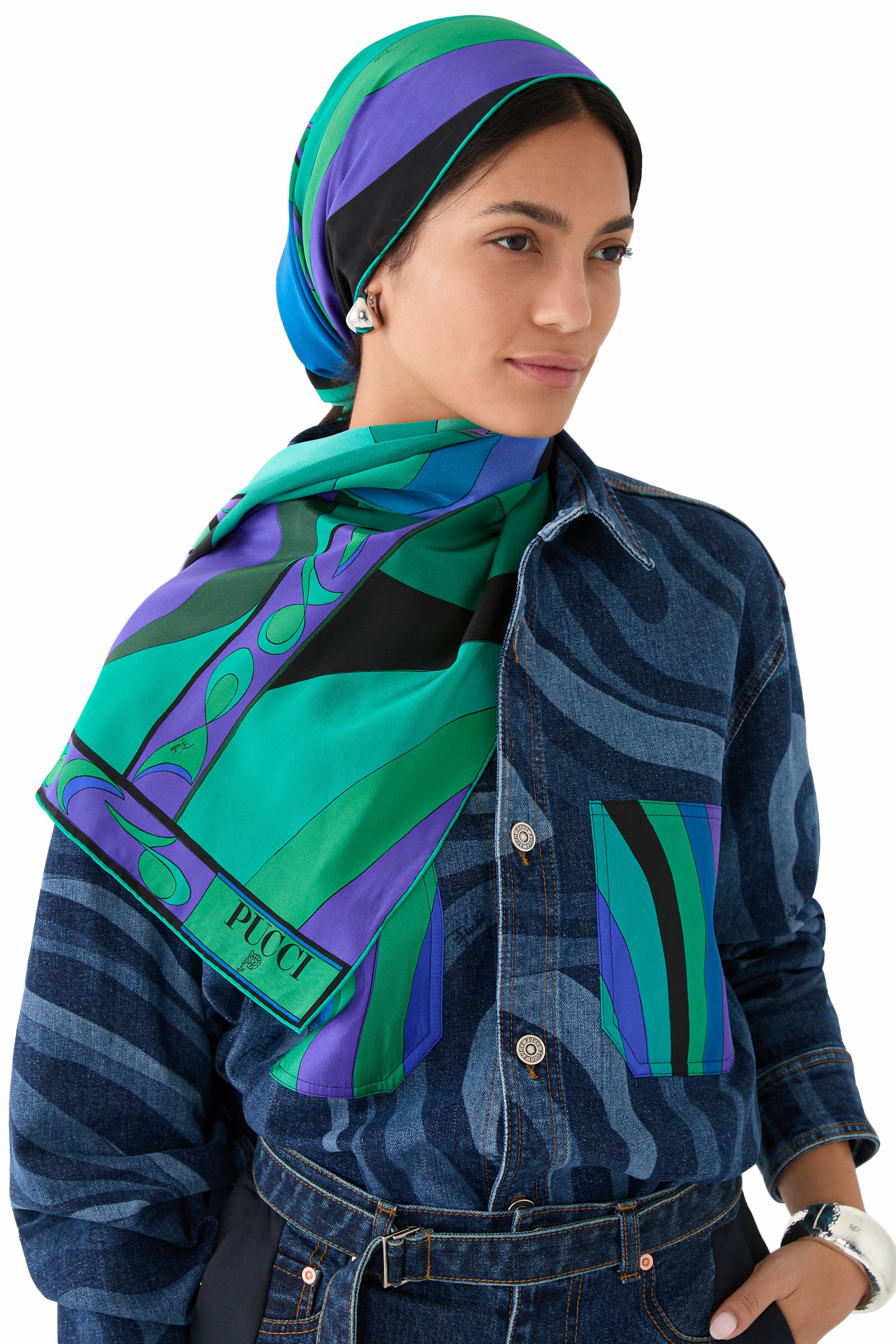  Pesci-Print Scarf