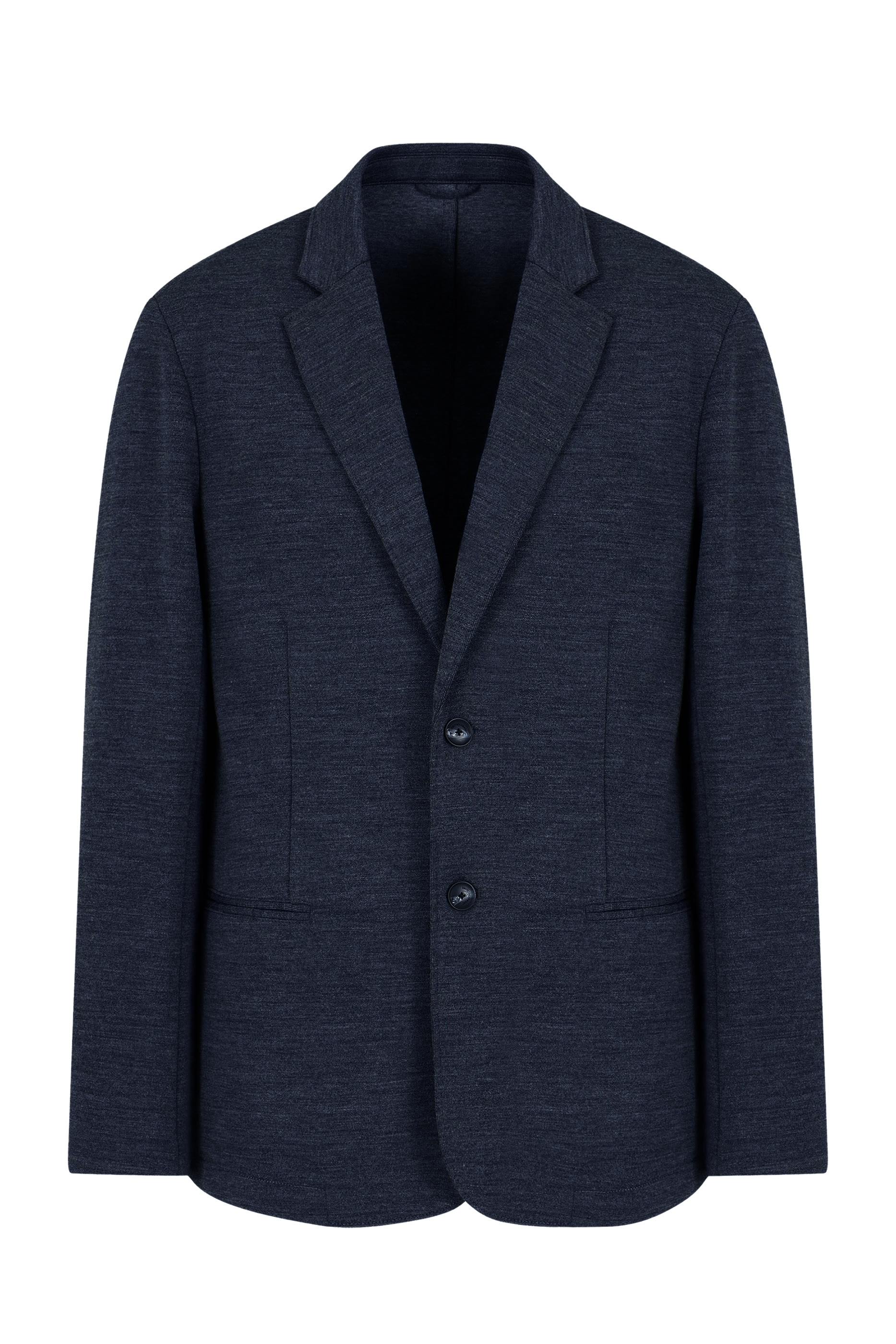 Virgin Wool-Blend Blazer