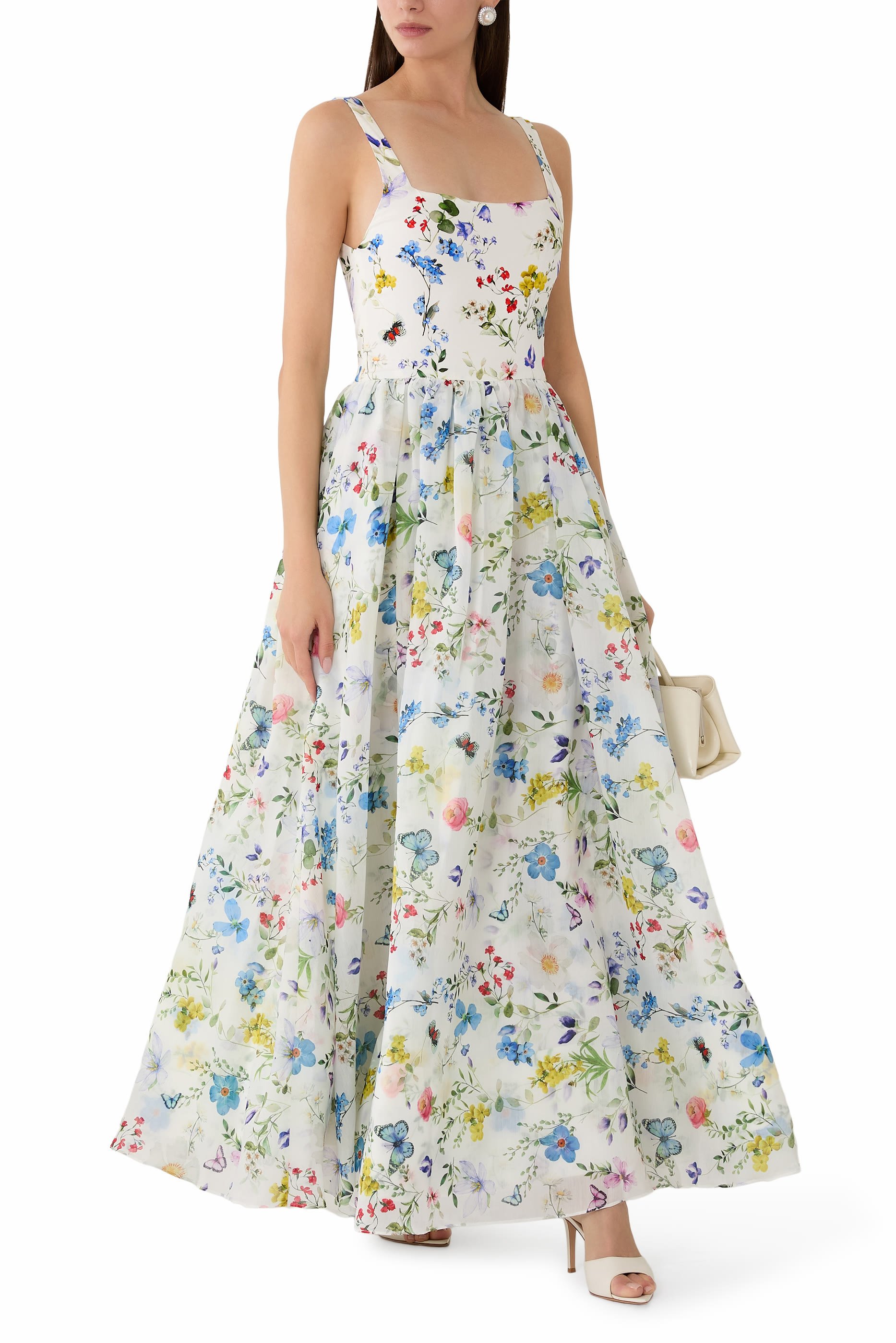 Polly Flared Midi Dress