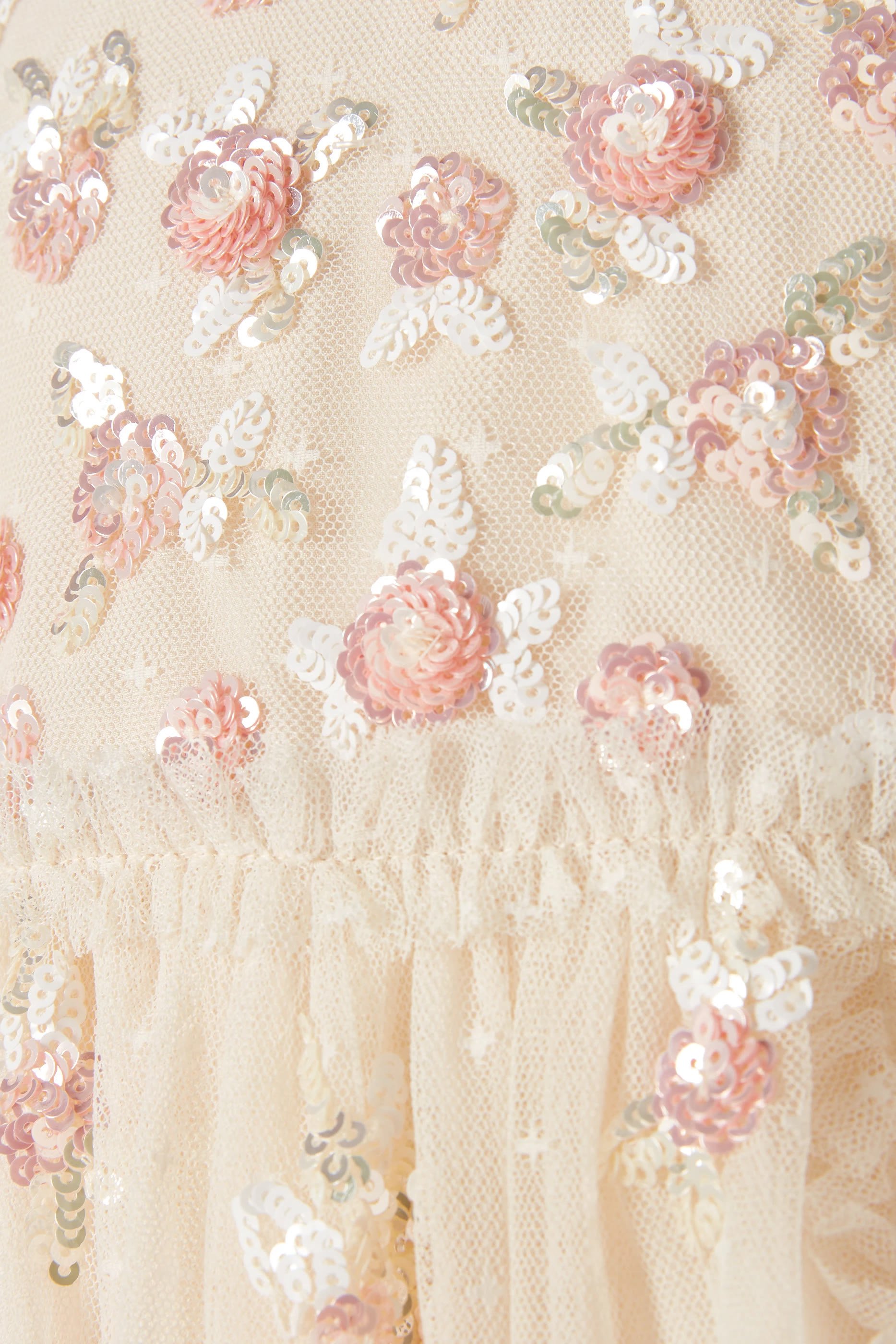 Kids Shimmer Ditsy Short Sleeve Dress 