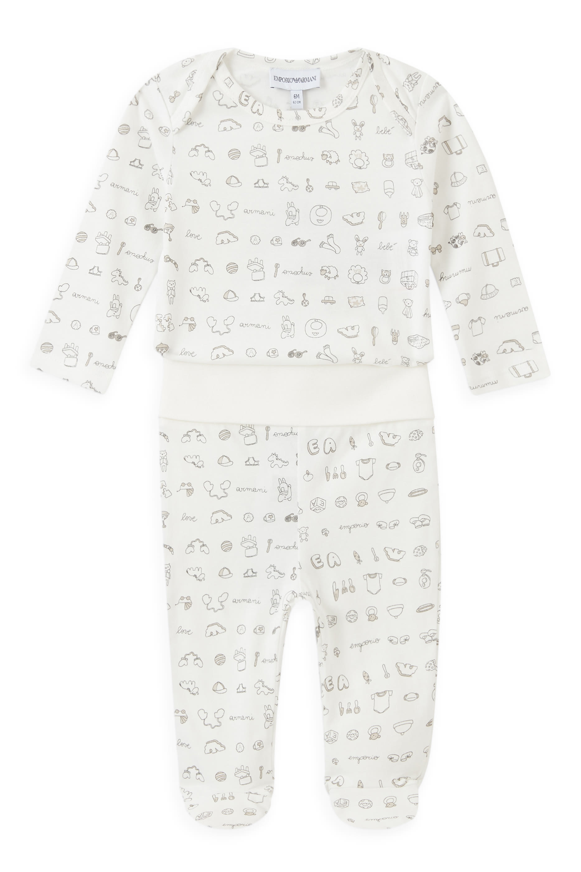 Printed 2-piece Cotton Set