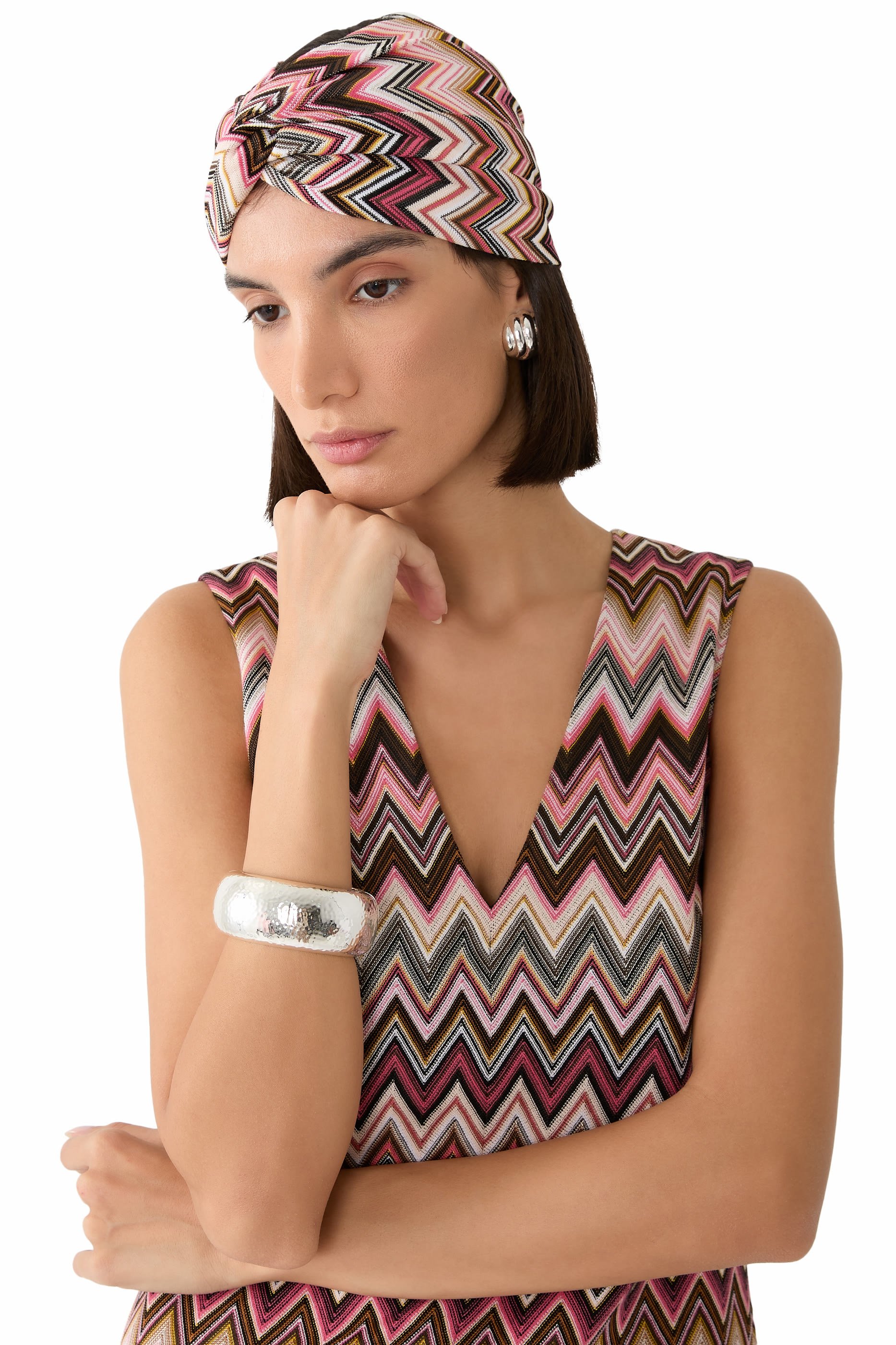 Zigzag Turban Headband