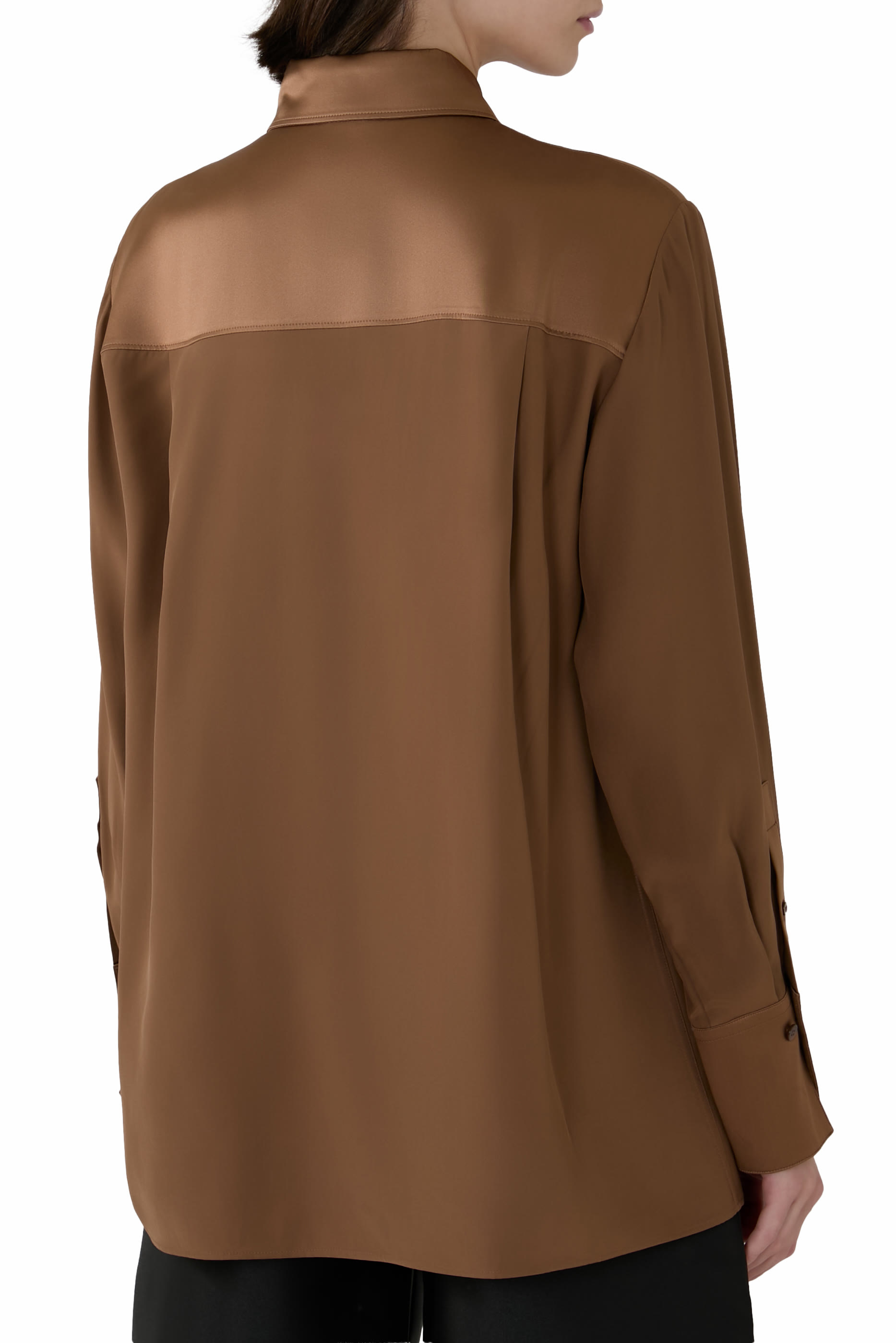 Childs Silk Satin Blouse