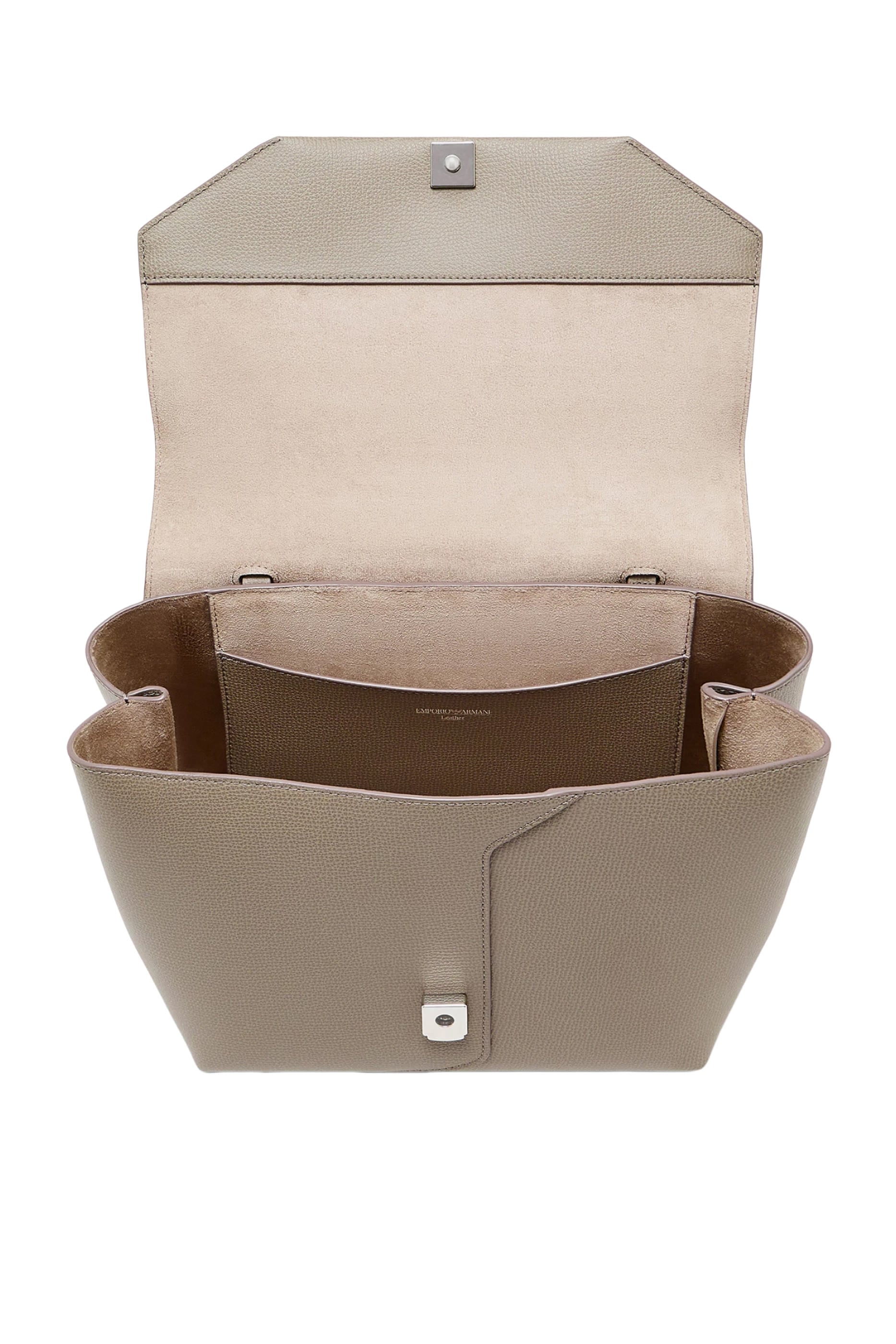 1981 Top-Handle Bag in Pebbled Leather