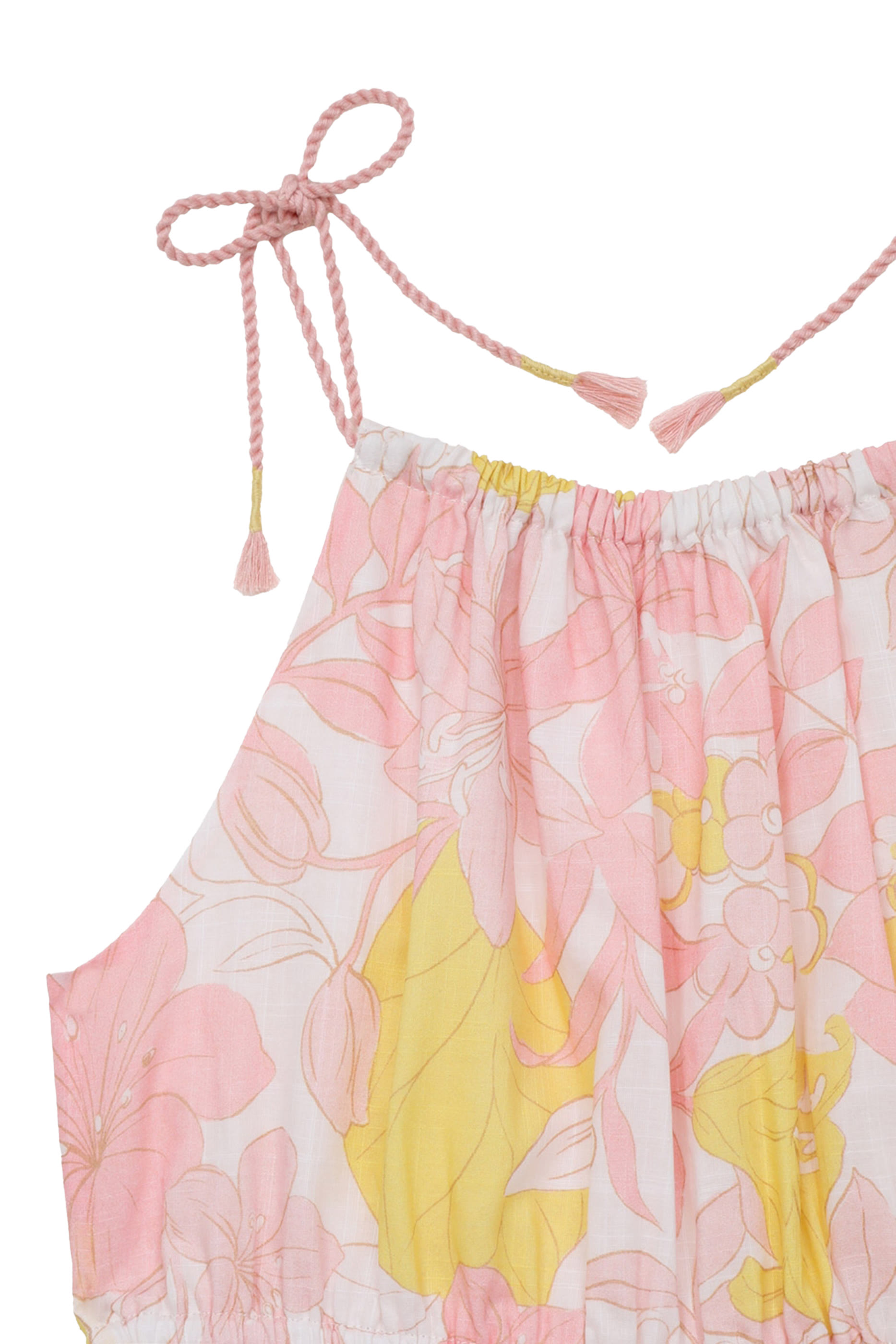 Kids Pop Tie Playsuit