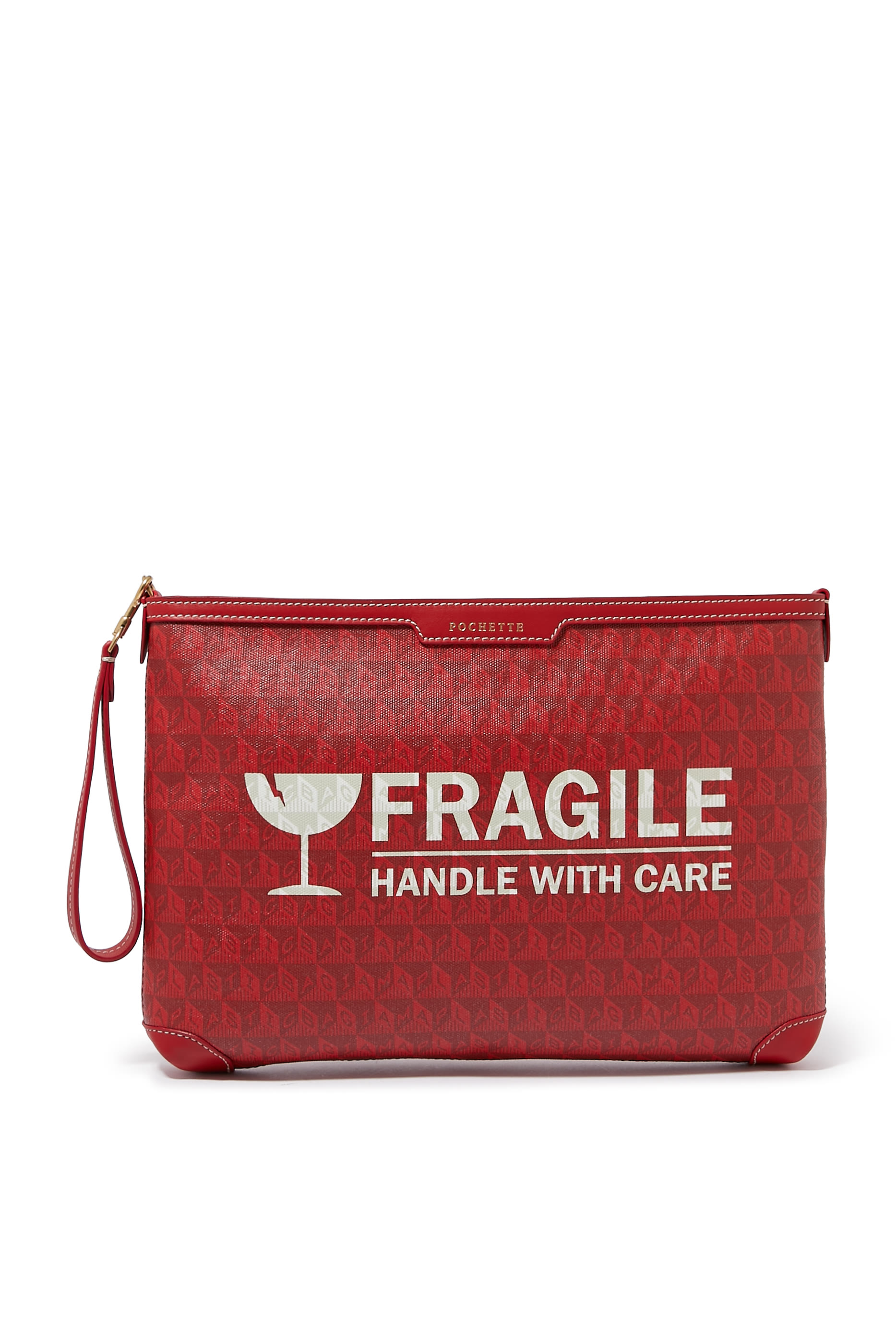 Fragile I am a Plastic Bag Pochette