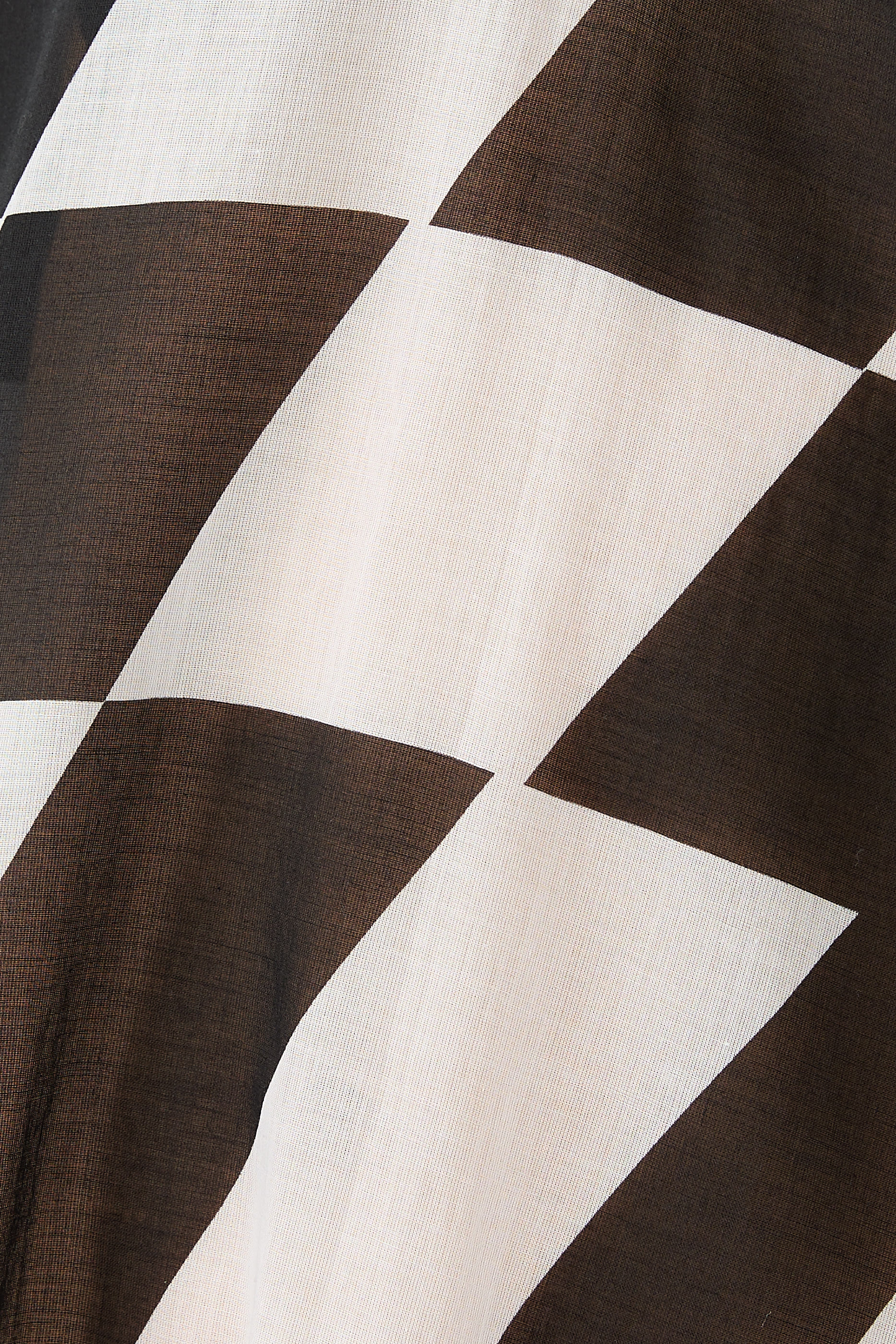 Fringed Hems Printed Kaftan