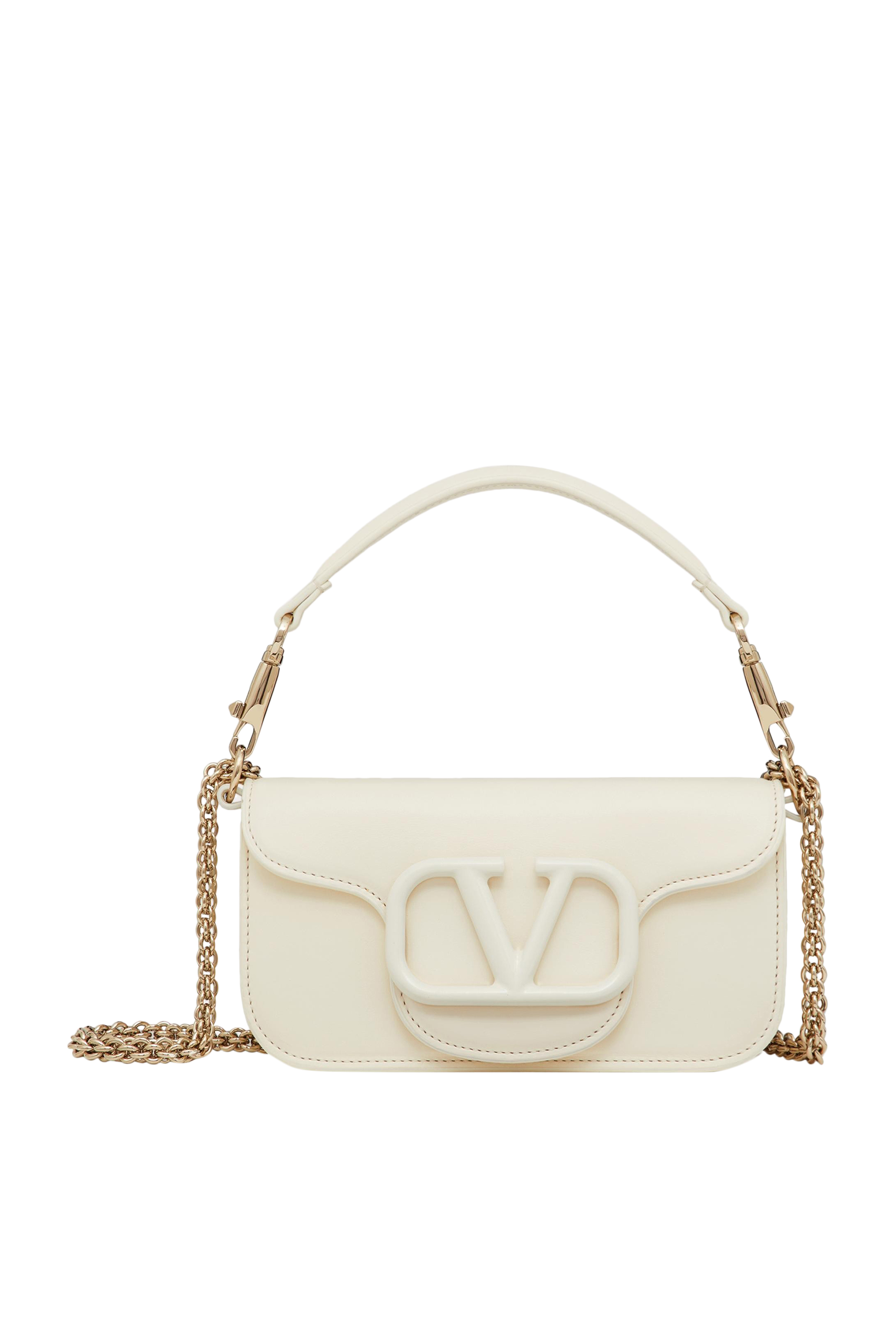 Small Loc&ograve; Calfskin Shoulder Bag