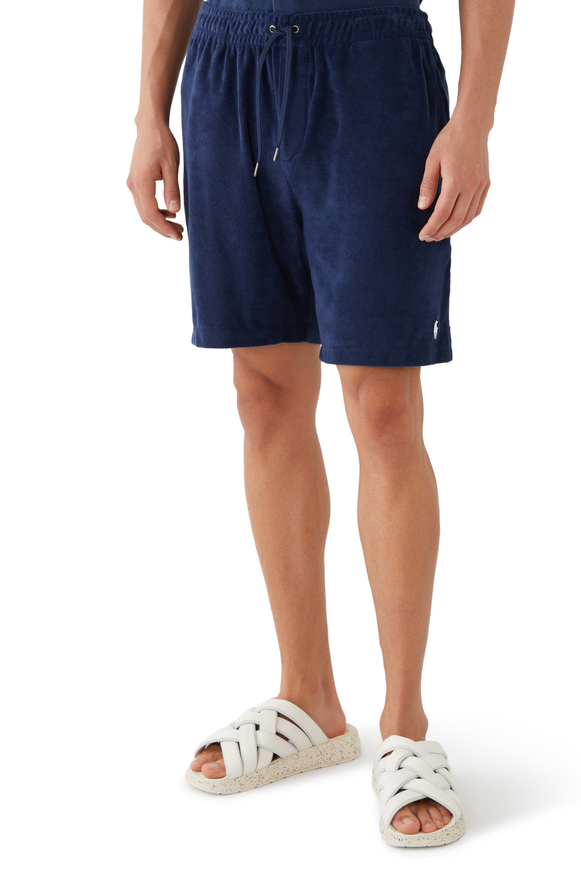 Terry Drawstring Shorts