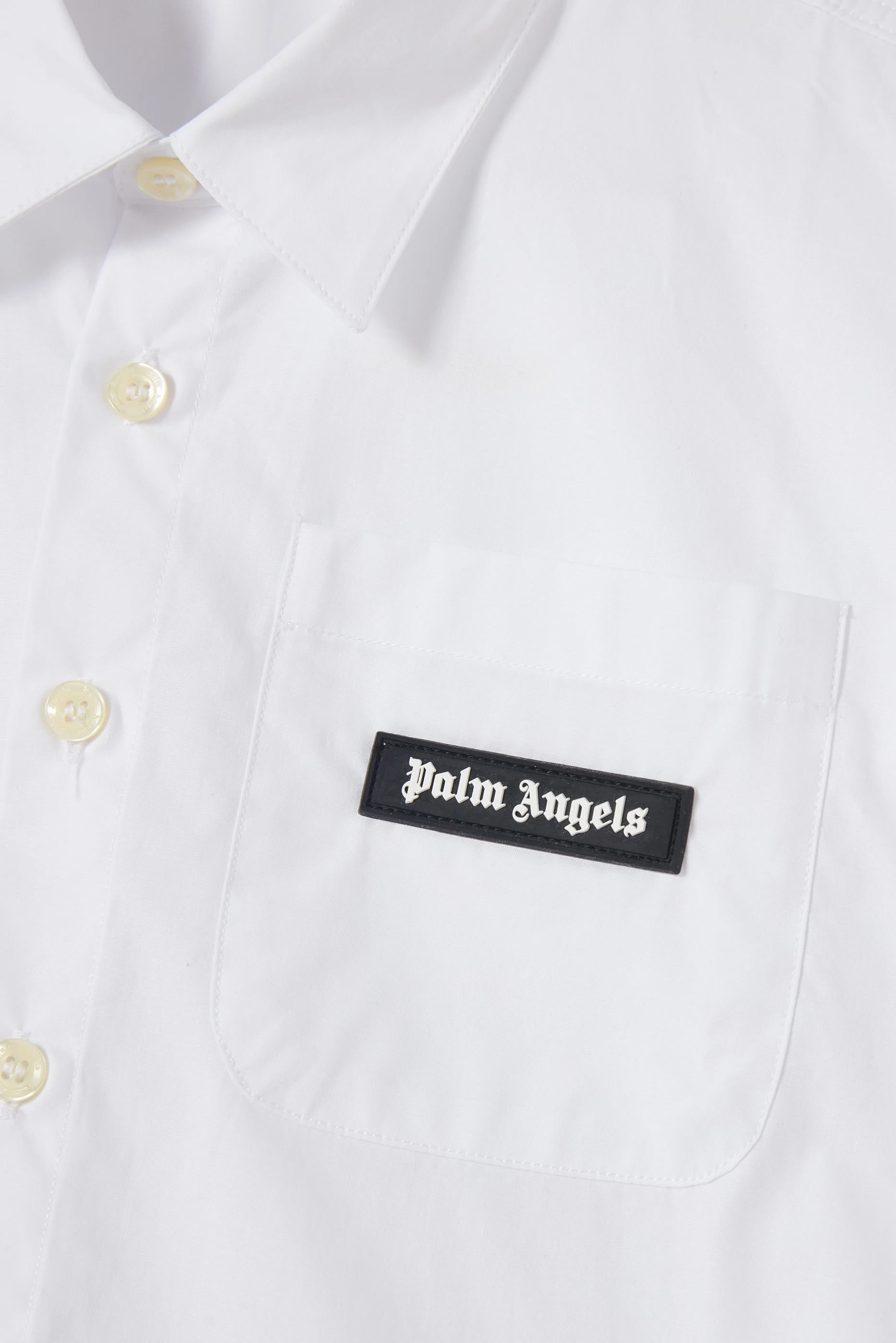 Kids Curved Logo Over Shirt