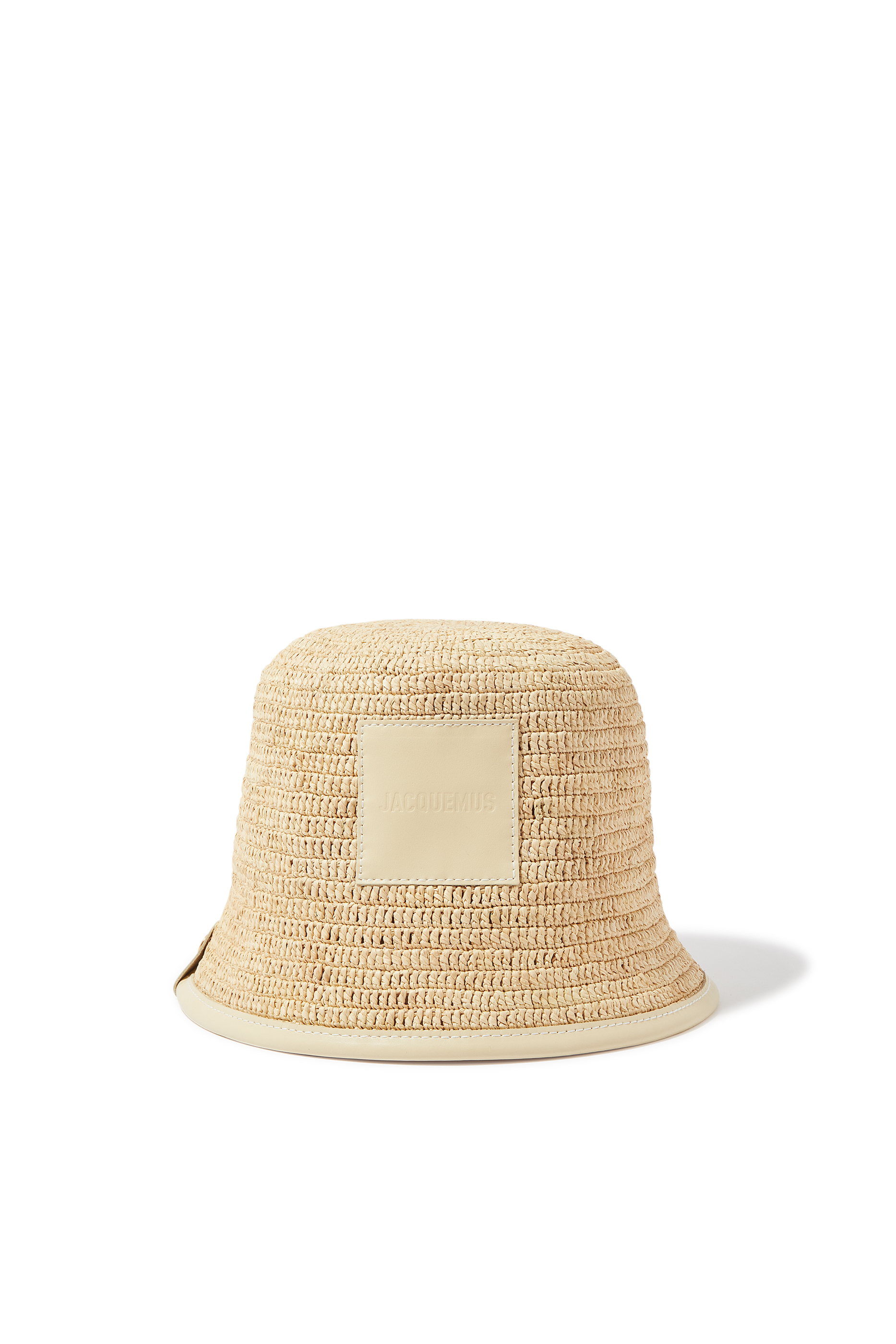 Le Bob Soli Raffia Bucket Hat