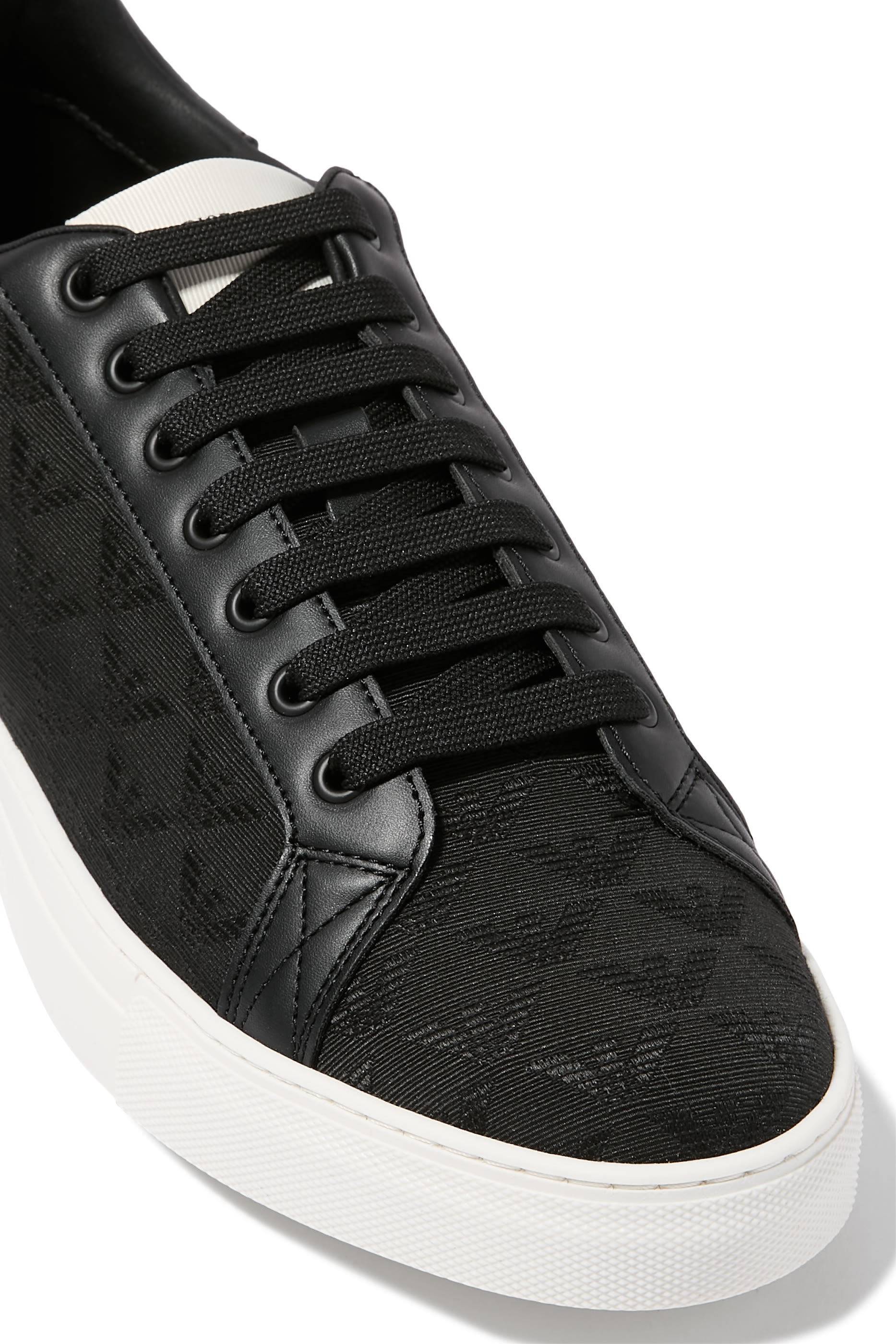 All-Over Eagle Logo Nylon Sneakers