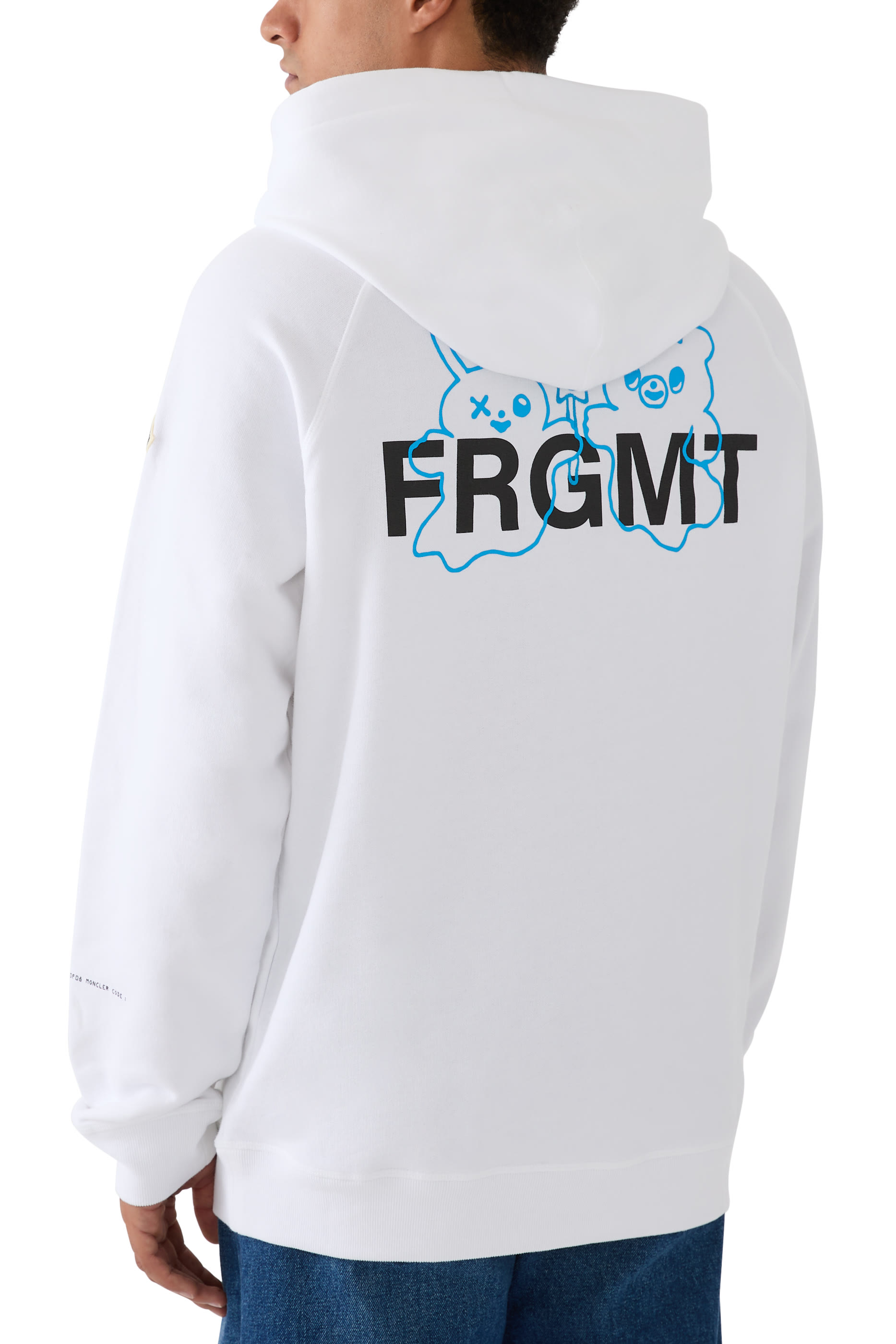   x FRGMT Cartoon Logo Cotton Hoodie
