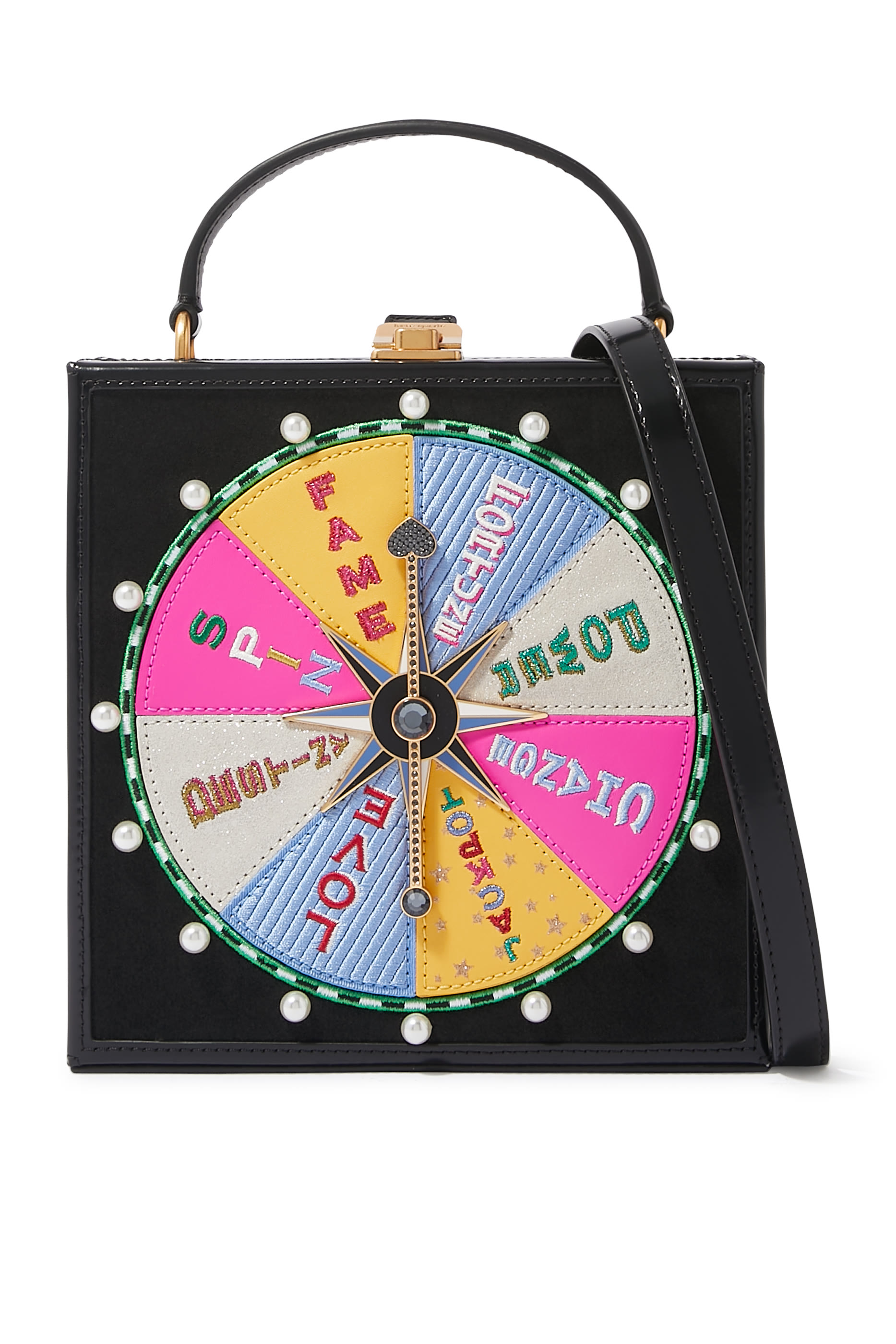 Fortune Favors Top Handle Crossbody Bag