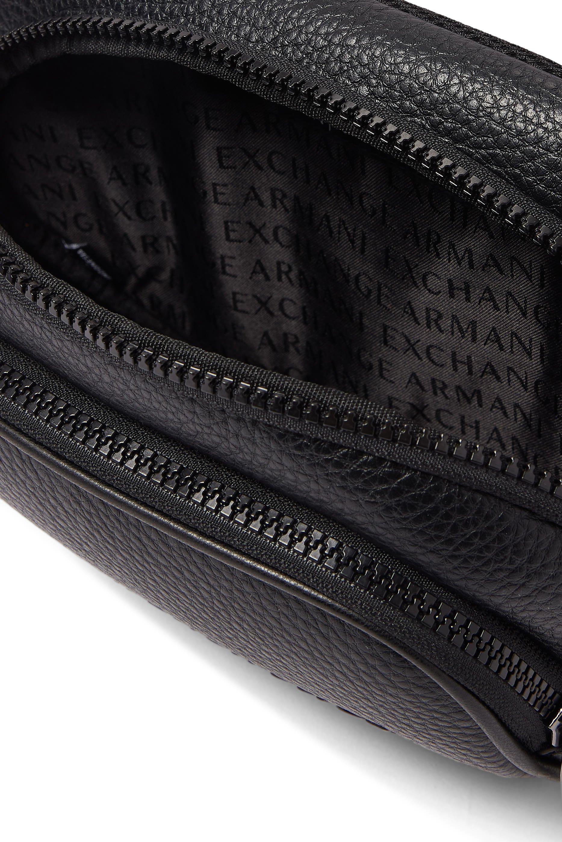 Bum Bag with Embossed Logo and Two Pockets 