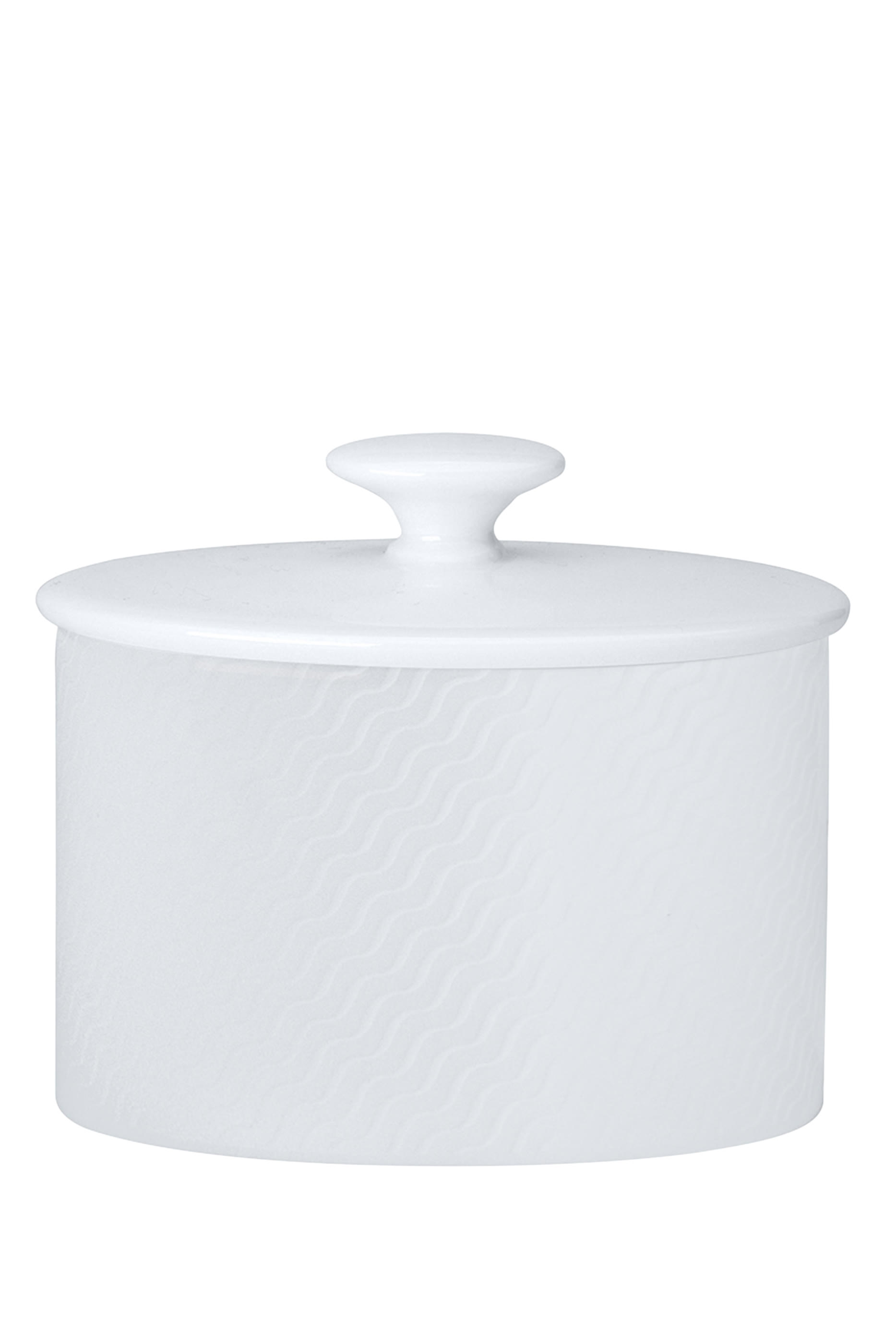 Lahari Oval Sugar Pot with Lid