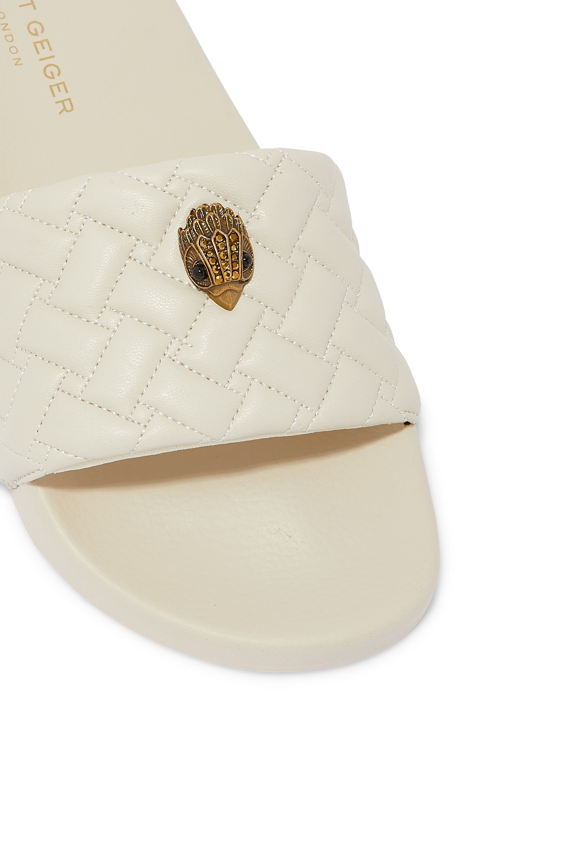 Quilted Slide Sandals