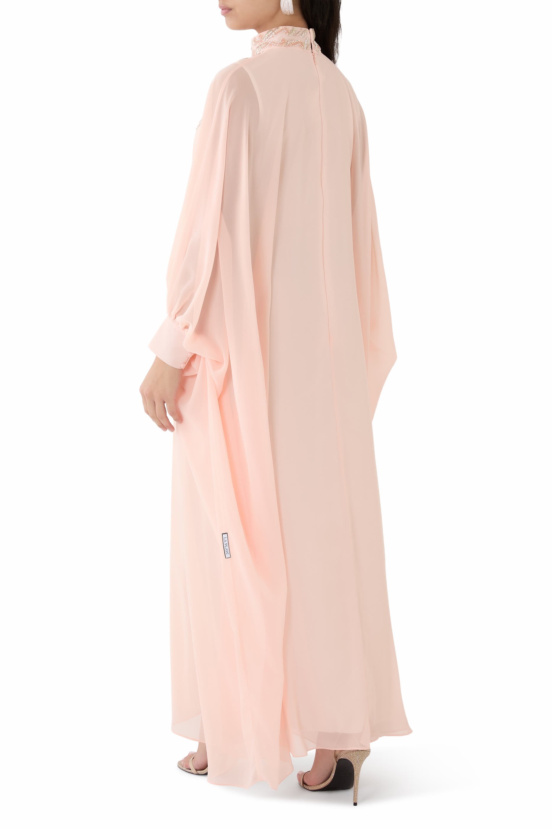 High Neck Embellished Kaftan