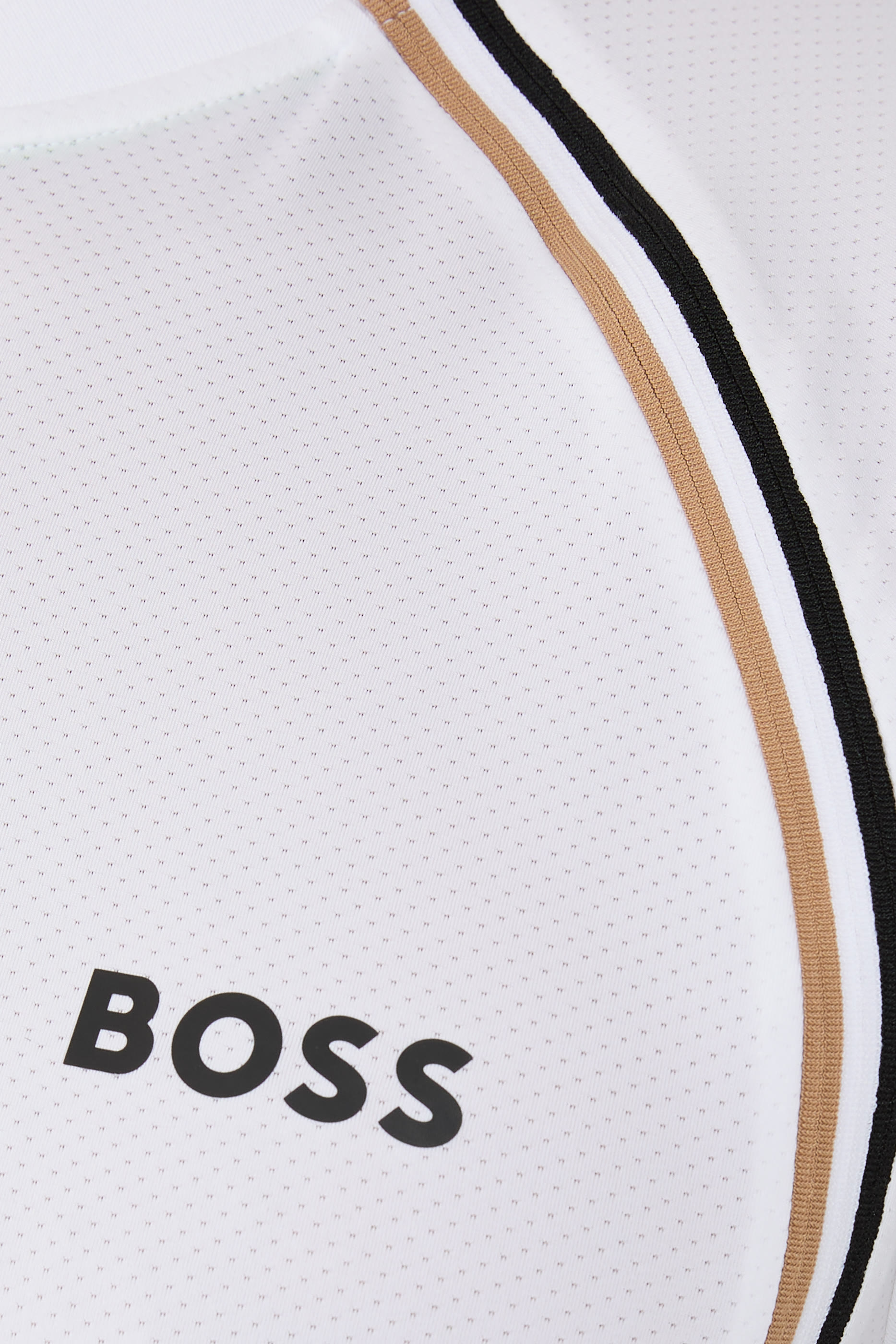 Active Slim-Fit Polo Shirt in Super-Stretch Mesh