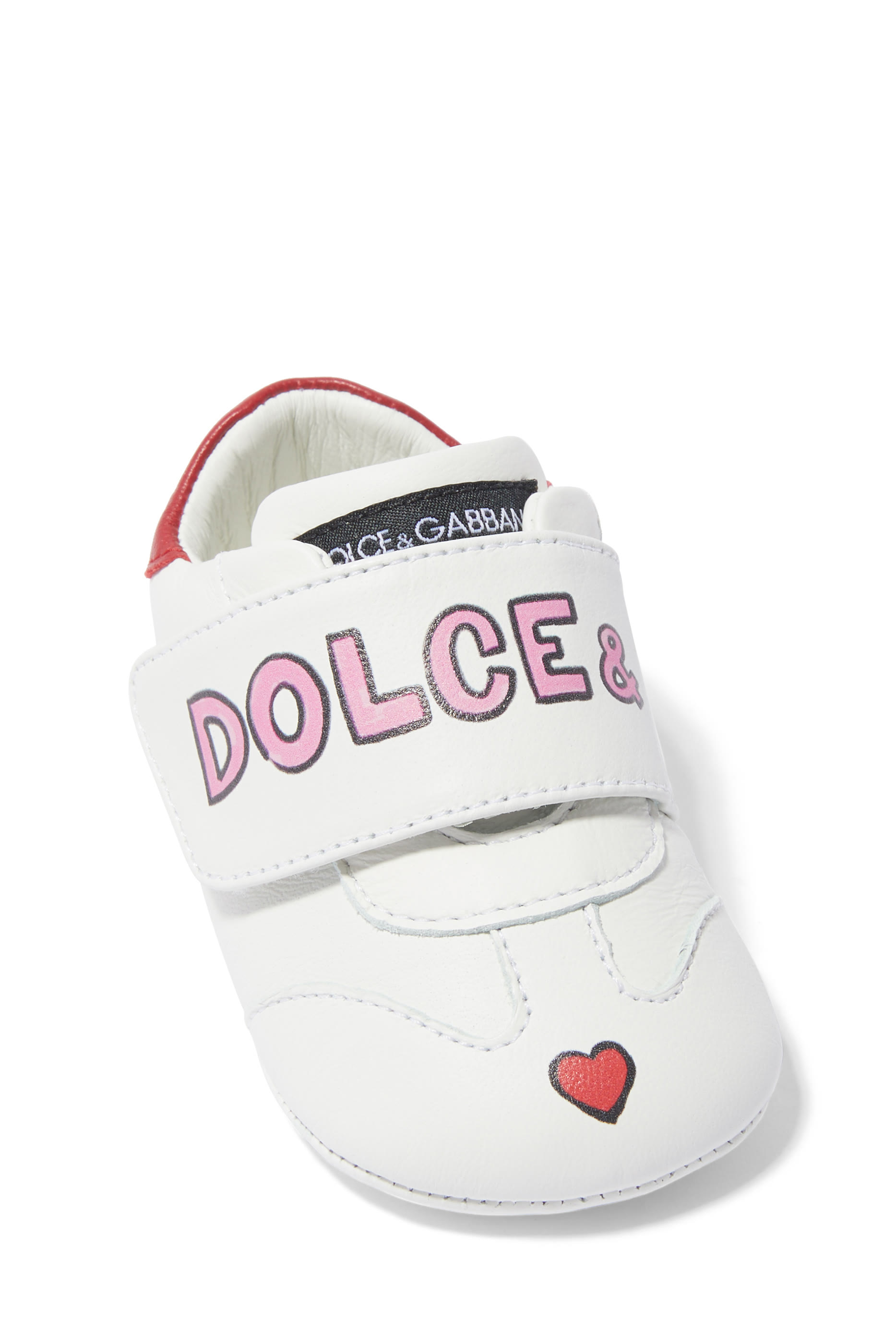 Kids Newborn Nappa Sneakers