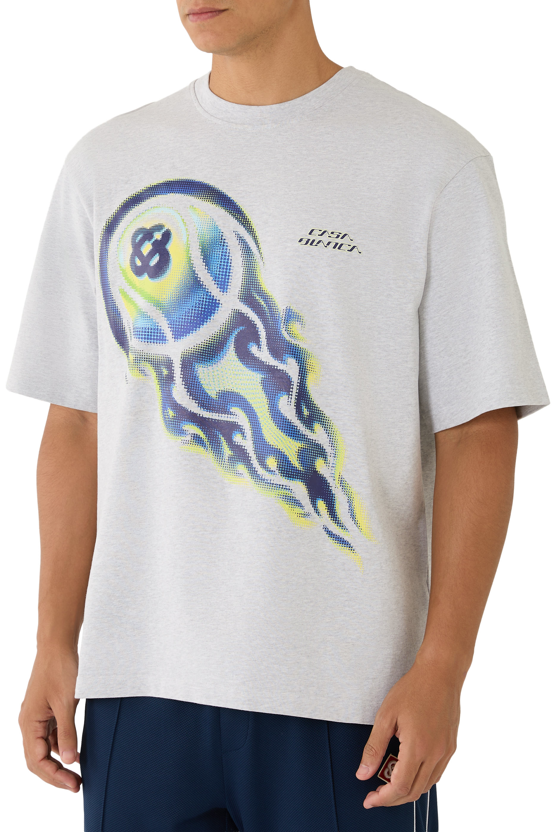 Flaming Tennis Ball T-Shirt