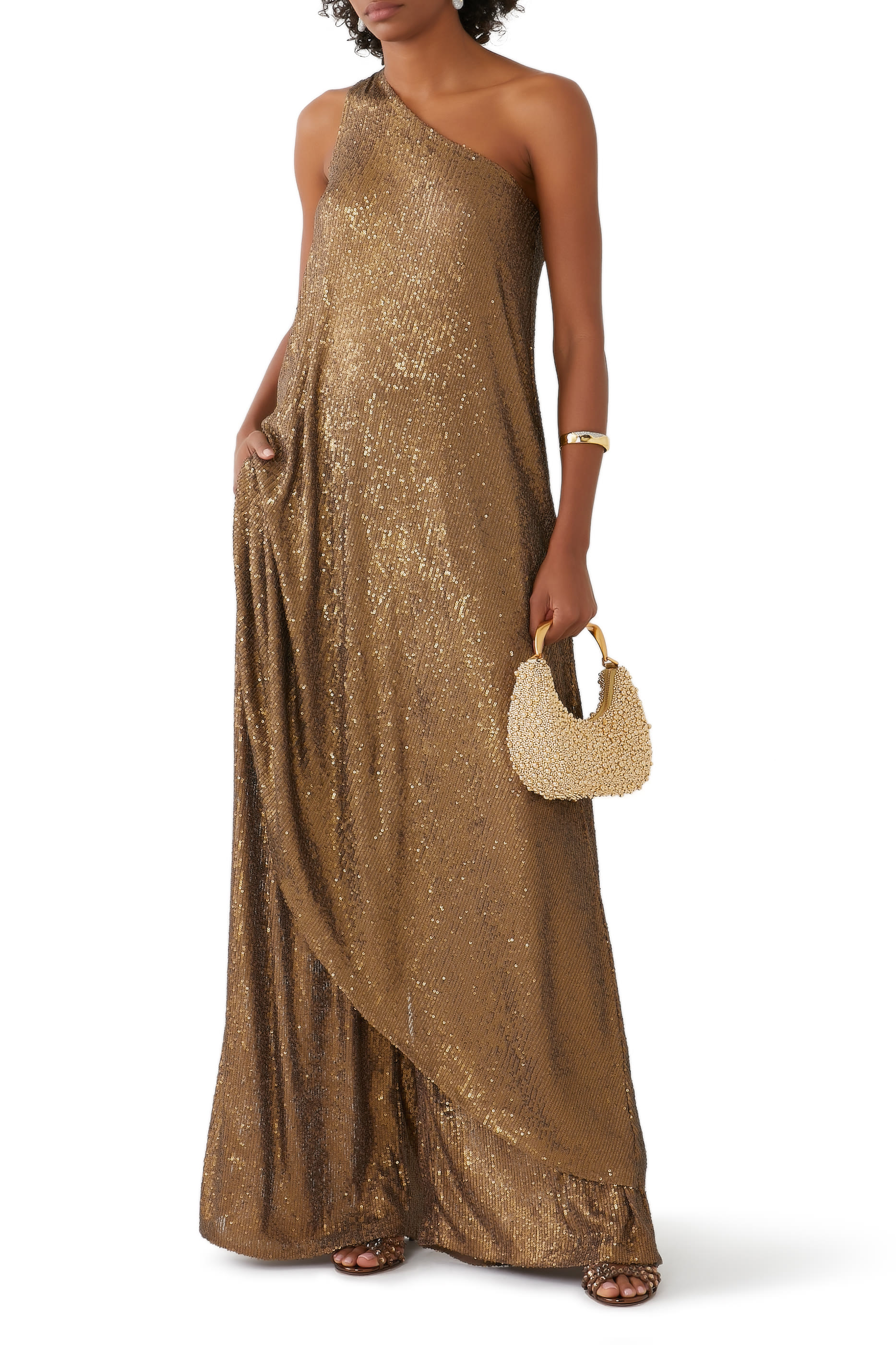 Sequin Boyfriend Elephant Sweatpants