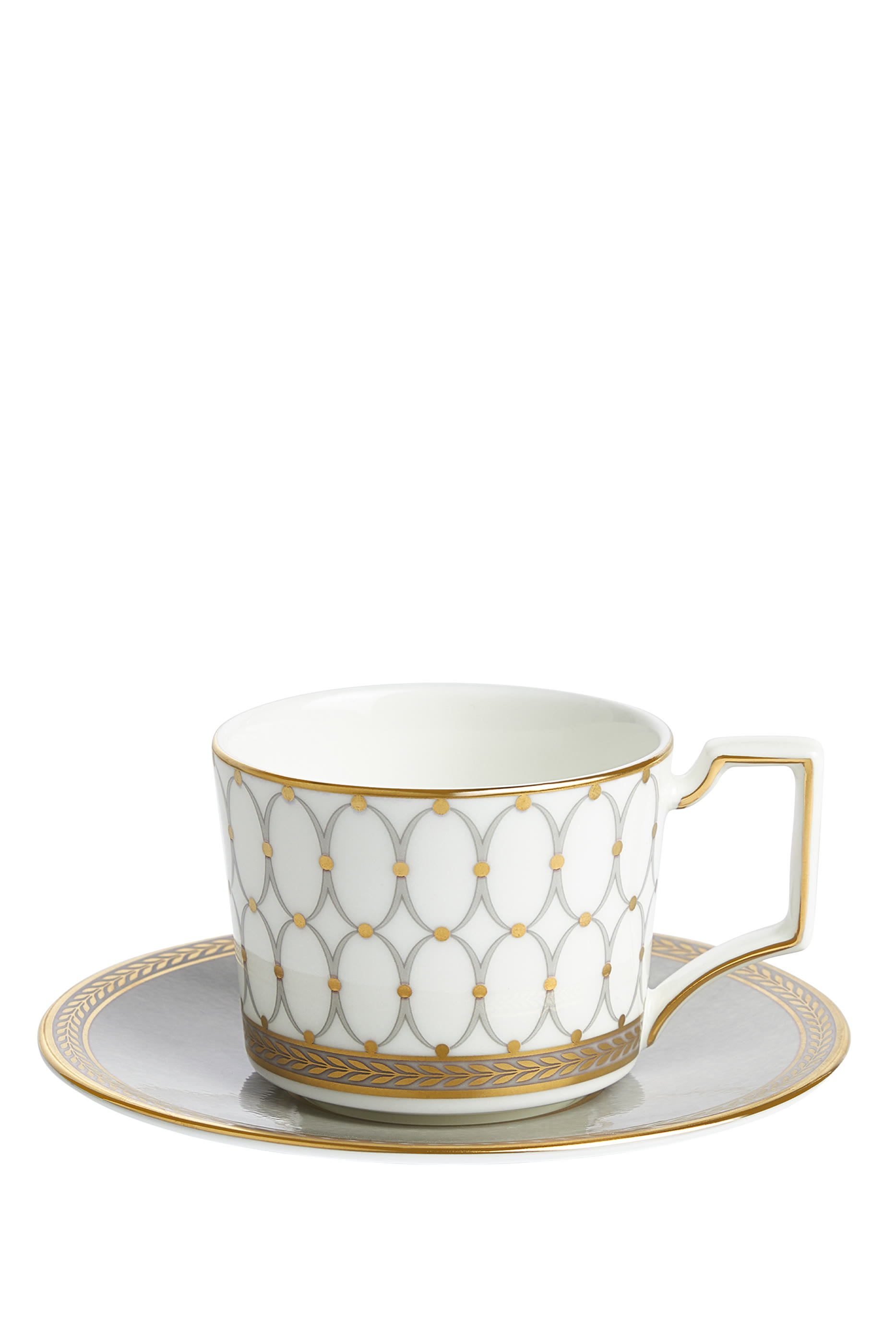 Renaissance Grey Cup & Saucer