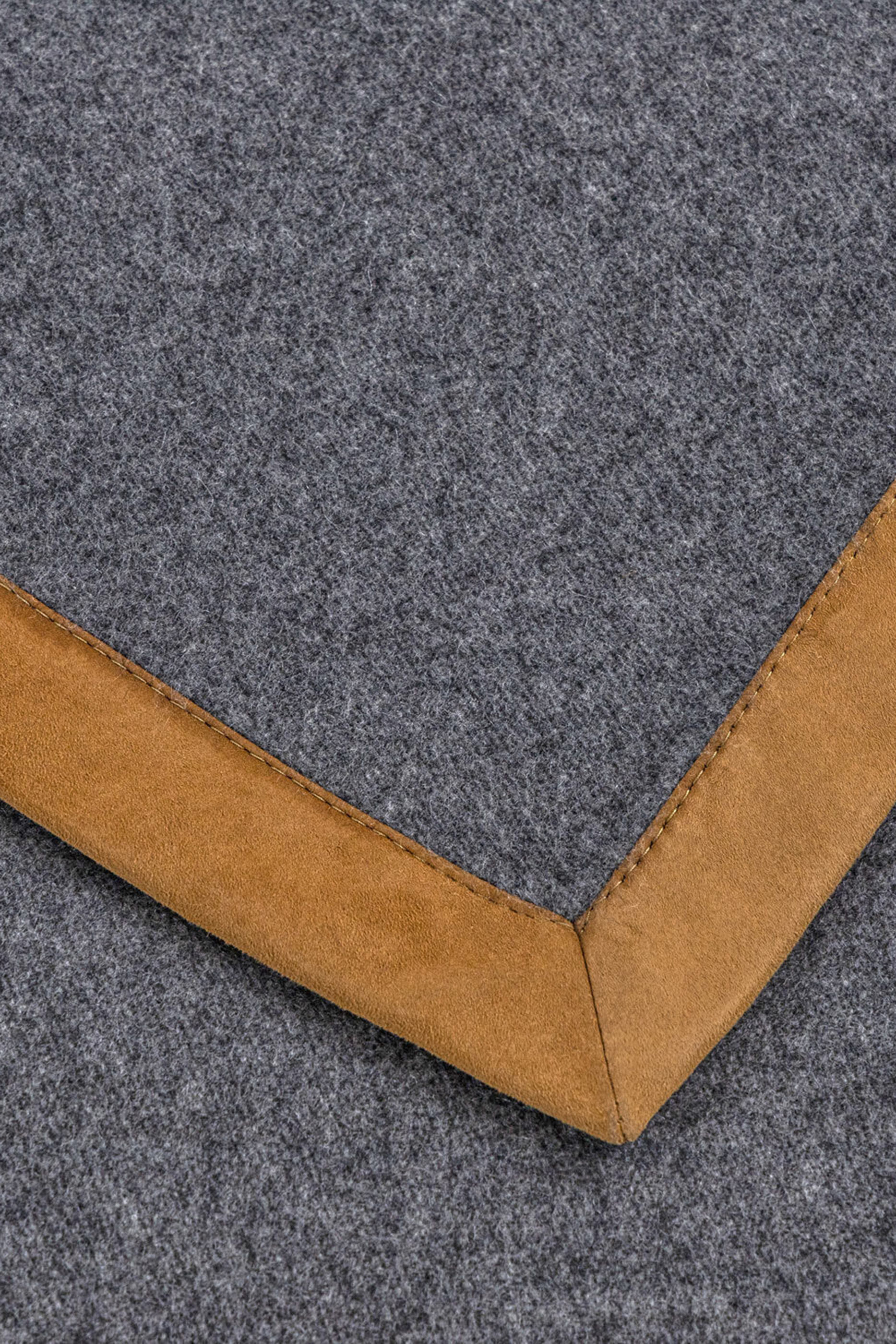 Cashmere & Suede Throw