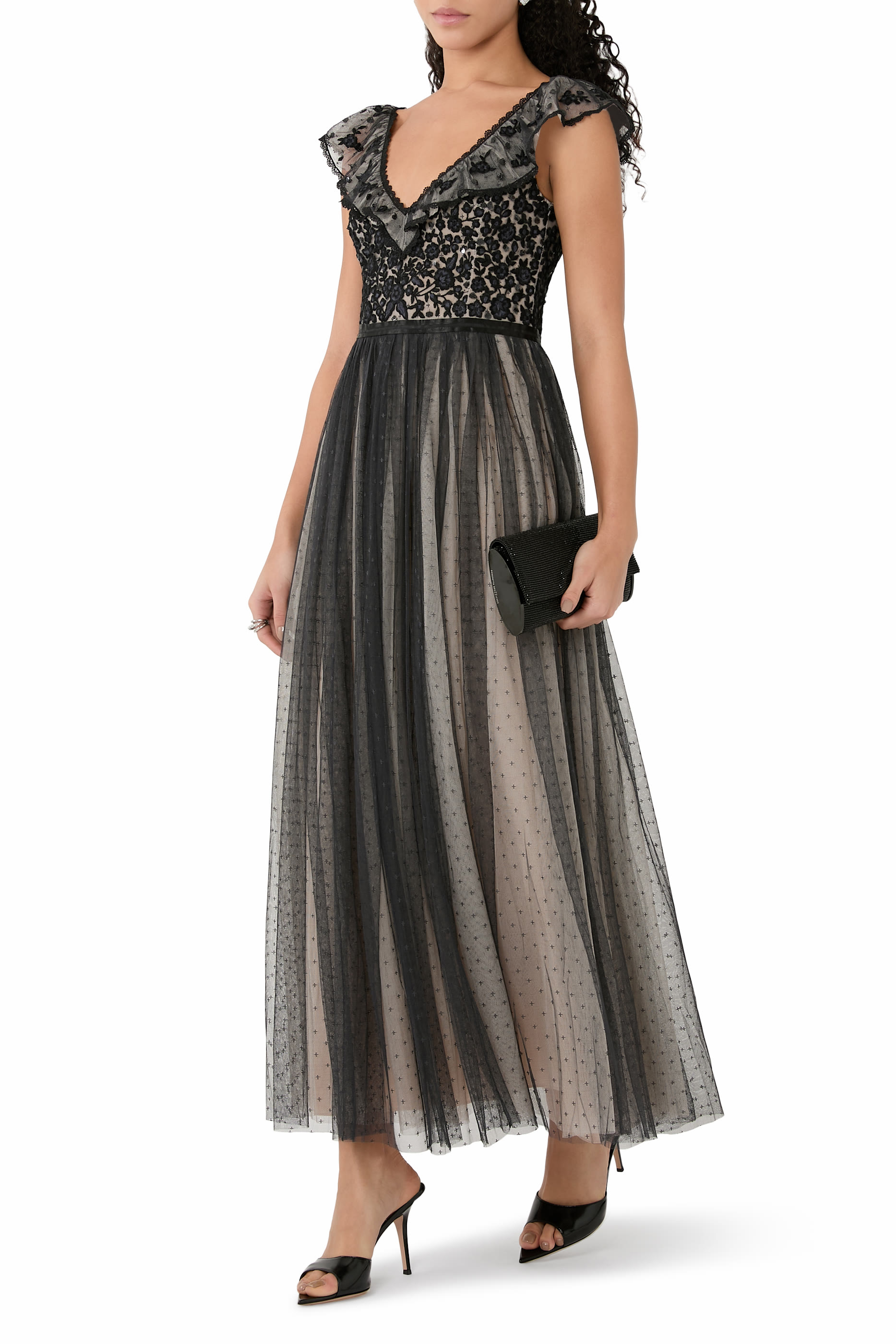 Adeline Bodice Ankle Gown