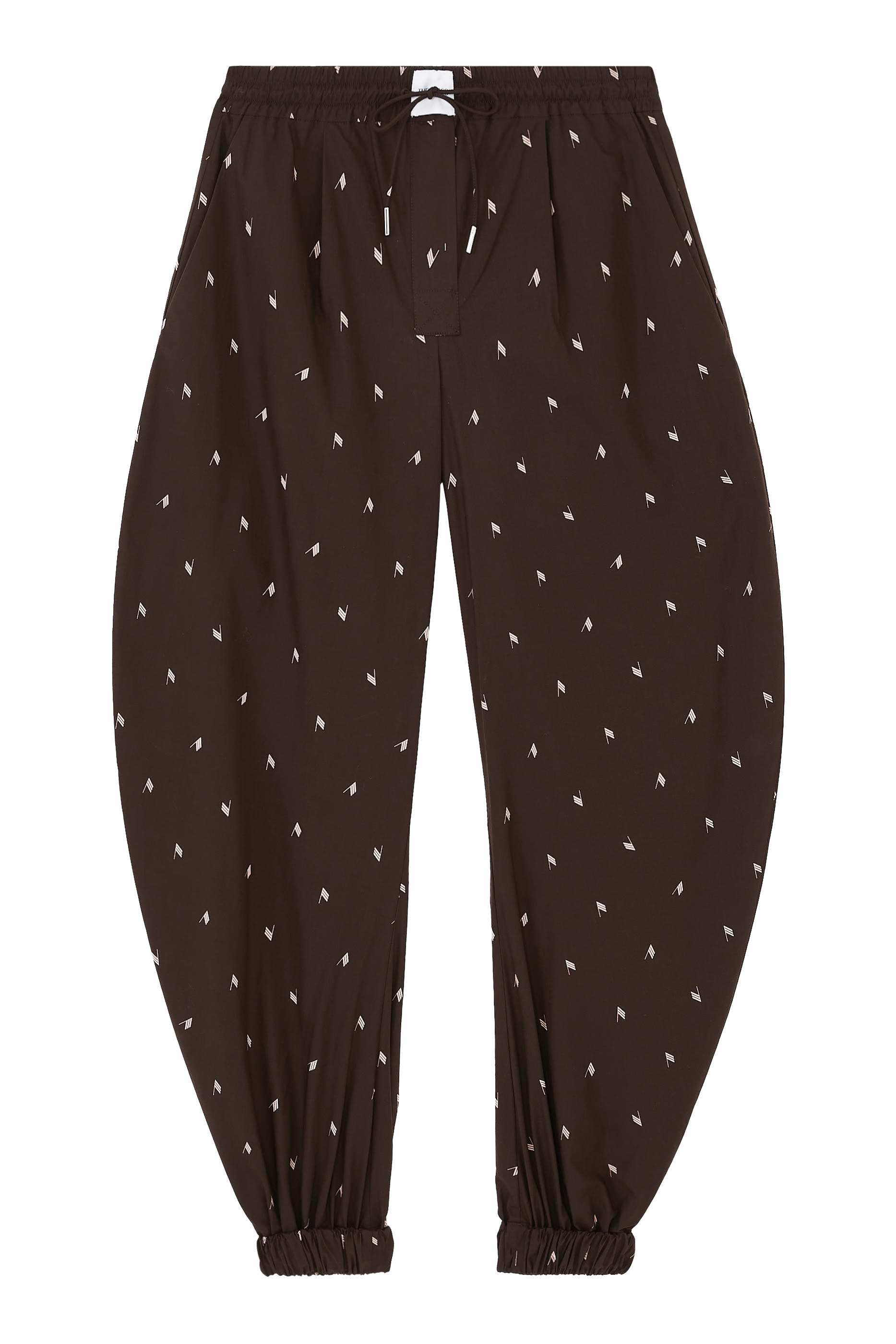 Long Logo Print Pants