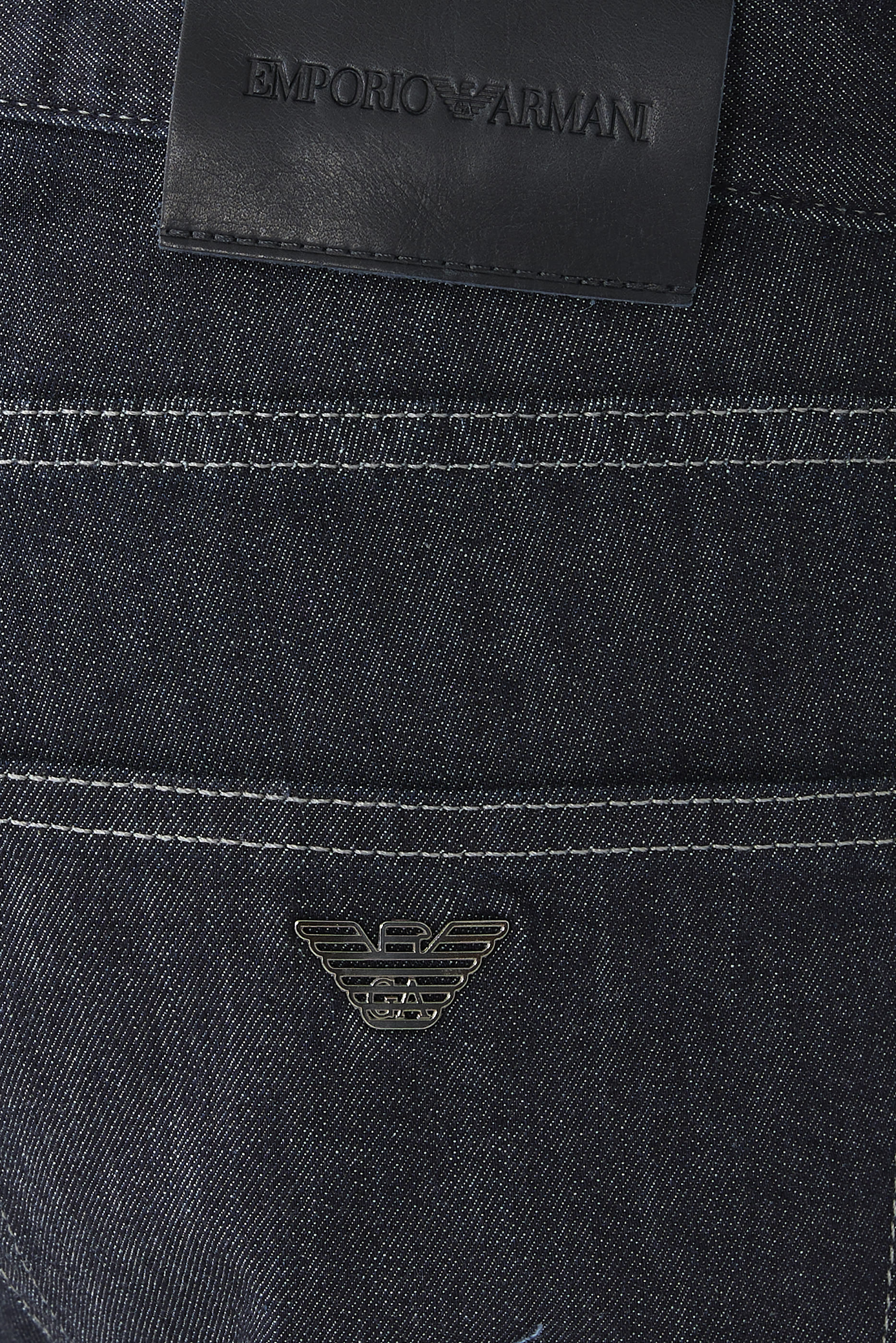 Straight Denim Pants