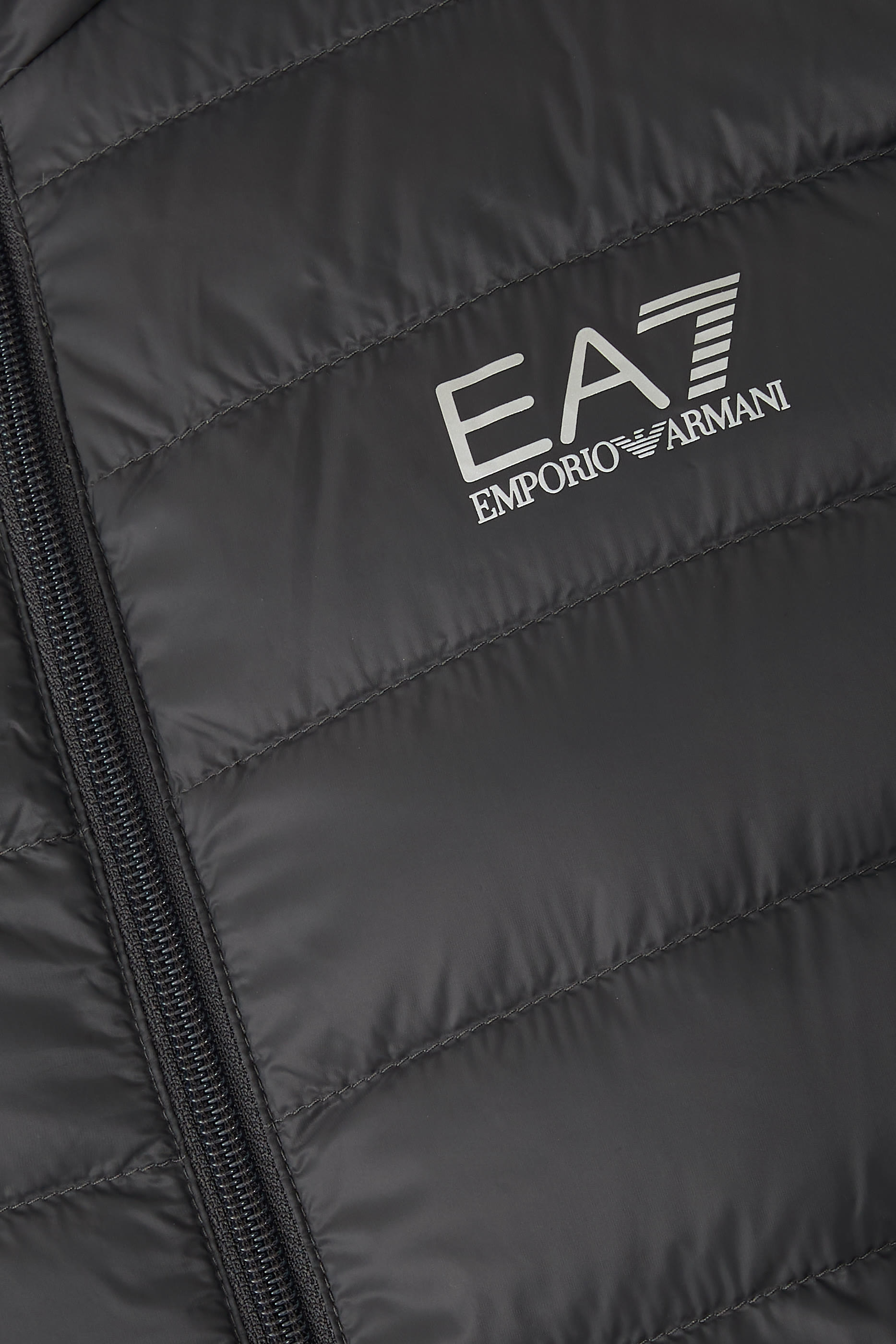 EA7 Logo Puffer Vest