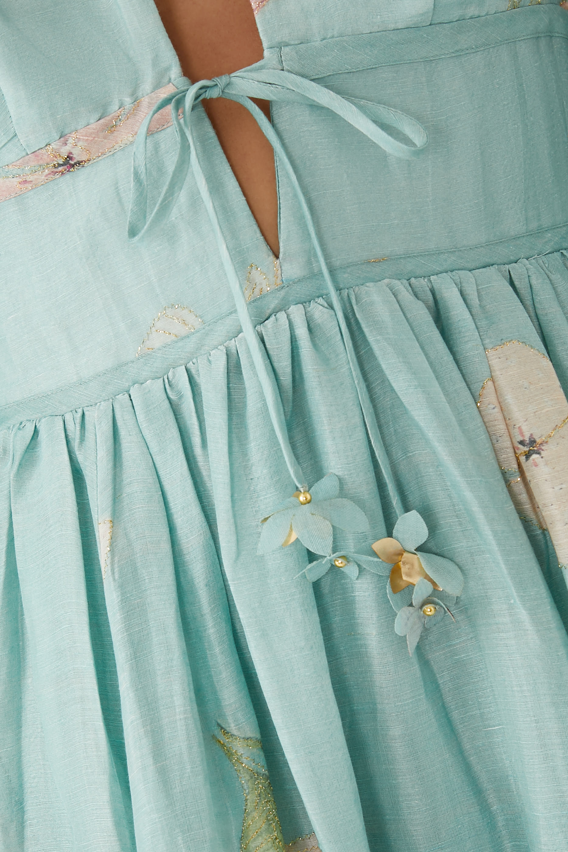 Illuminate Drawn Billow Dress