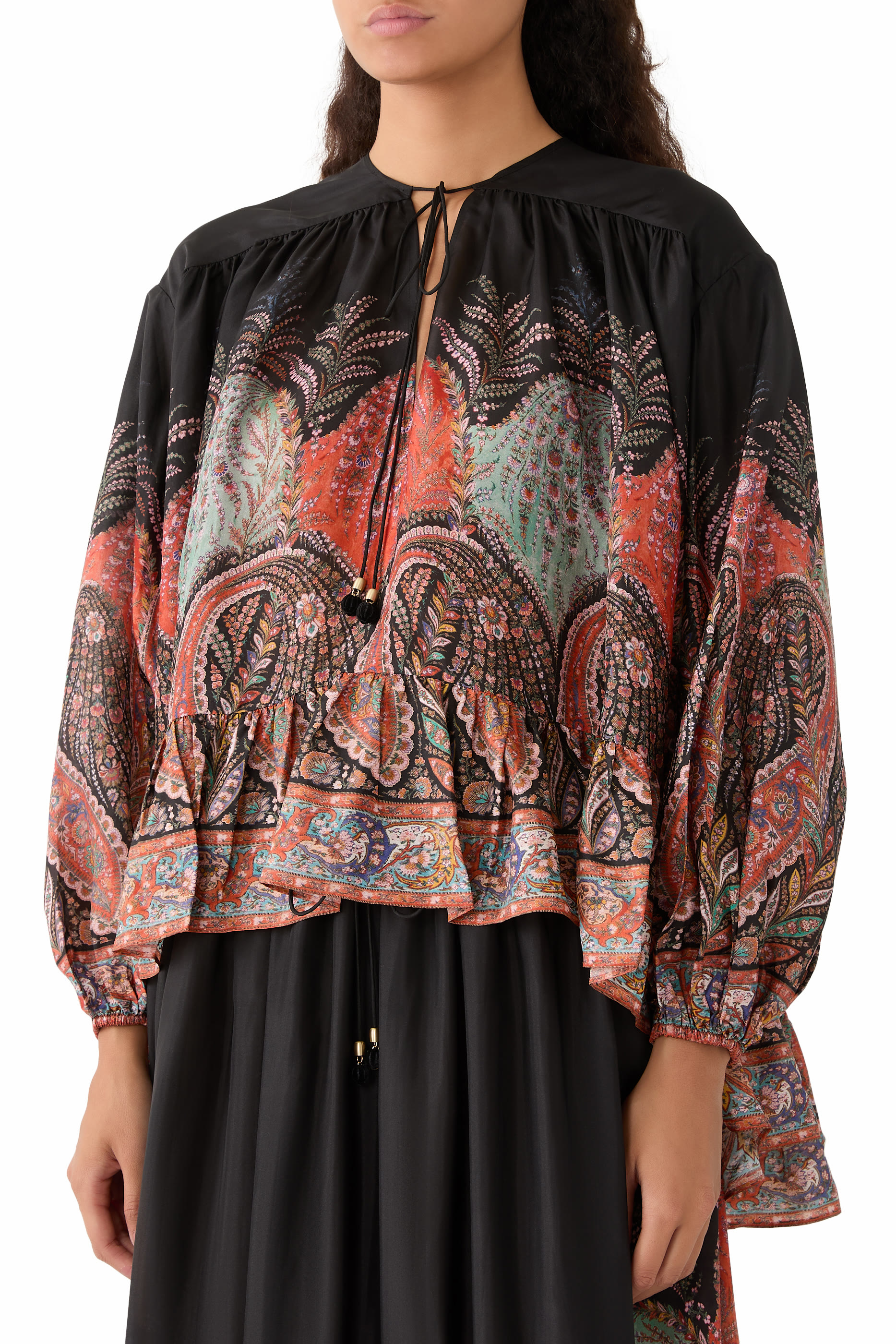 Rhiannon Ruffle Billow Blouse