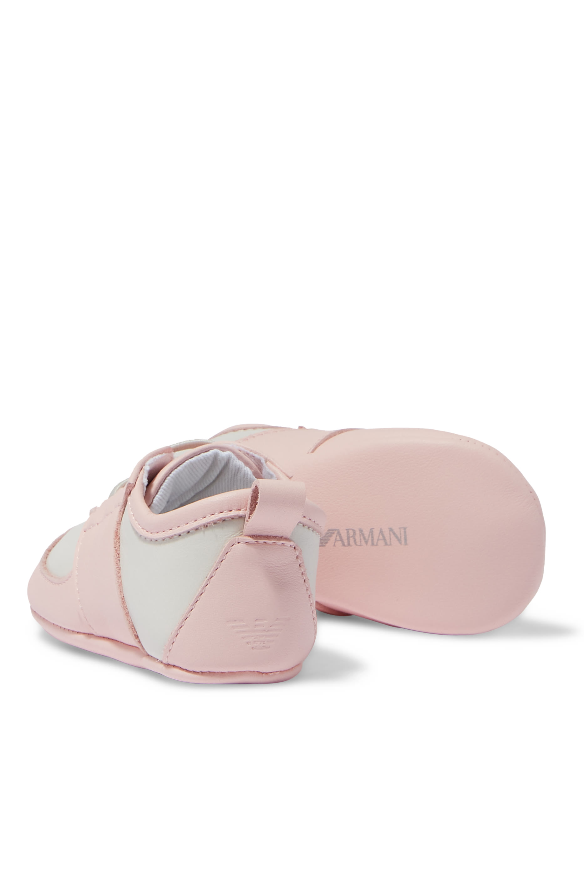 Kids Bi-Color Lace Up Sneakers