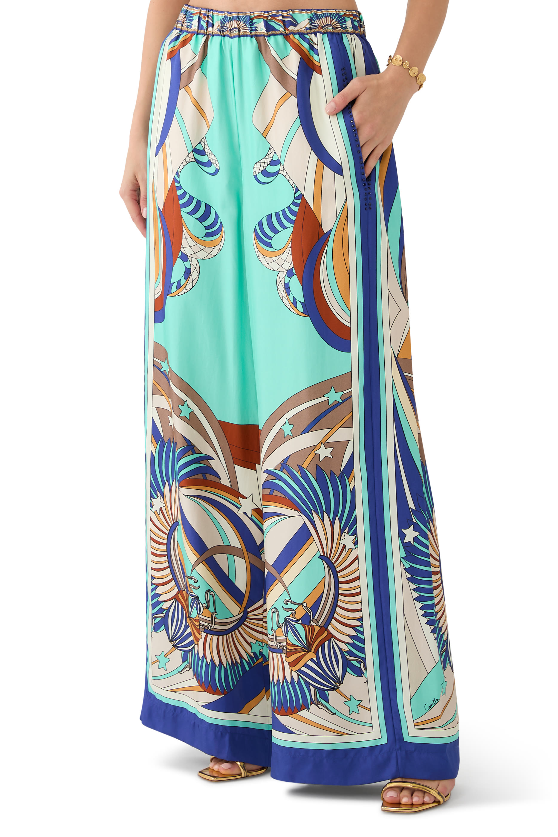 Oasis Oracle Relaxed Panel Pants