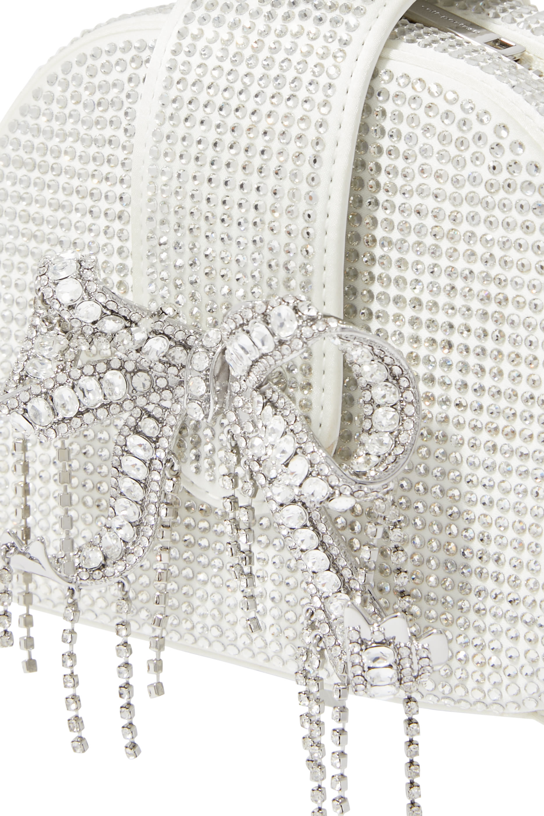 Rhinestone Top Handle Micro Bag