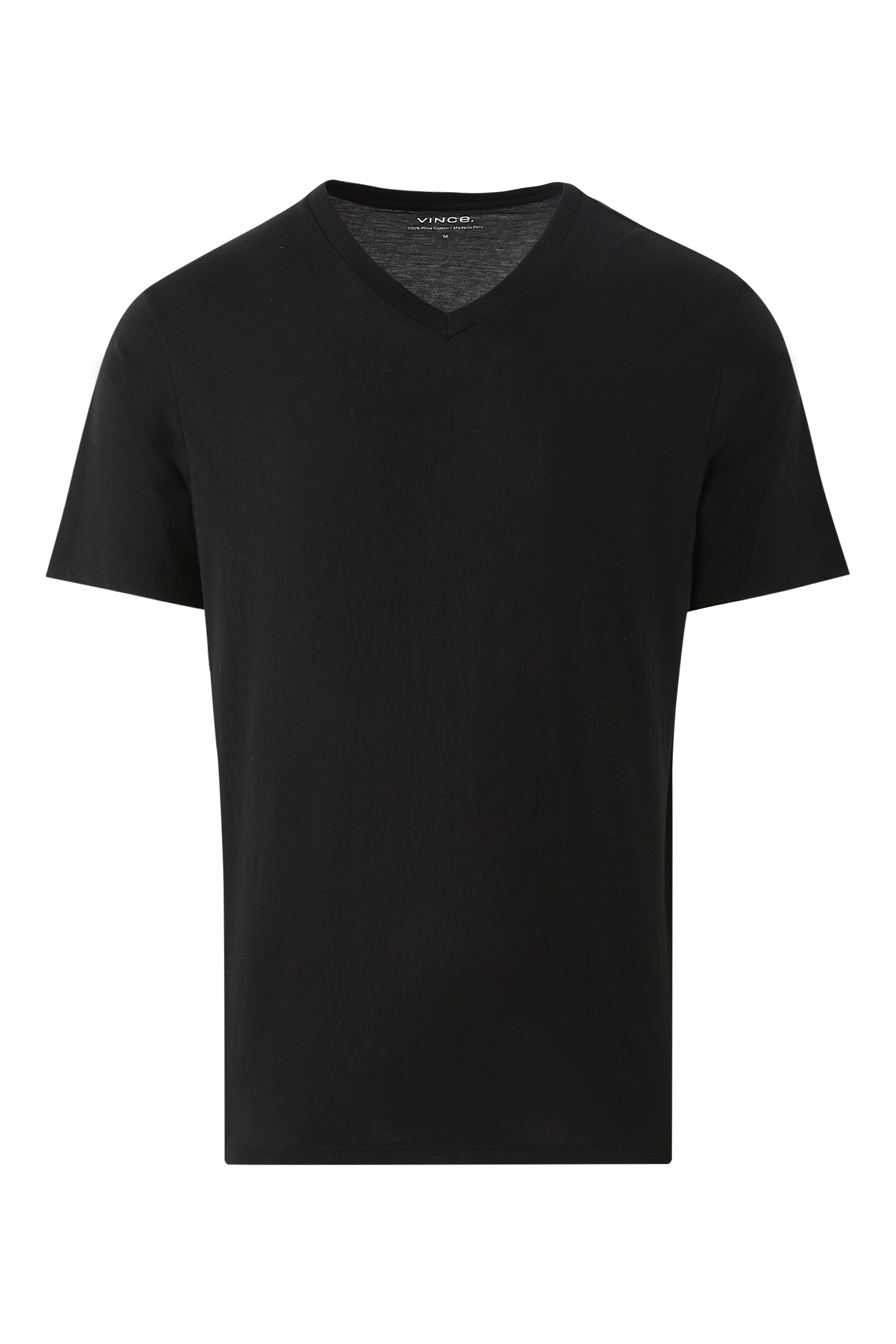 Pima Cotton V-Neck T-Shirt