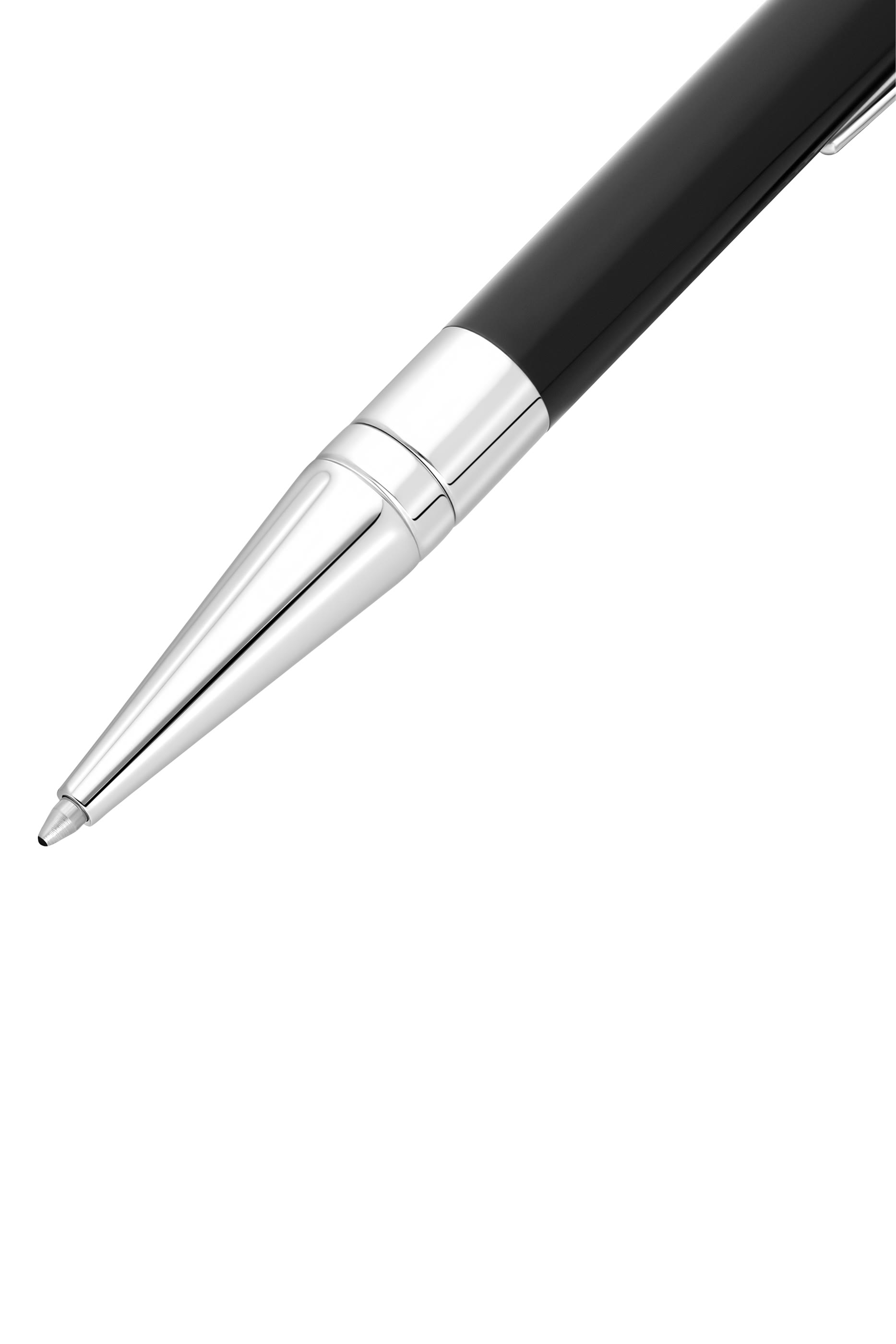 D-Initial Chrome-Finish Ballpoint Pen