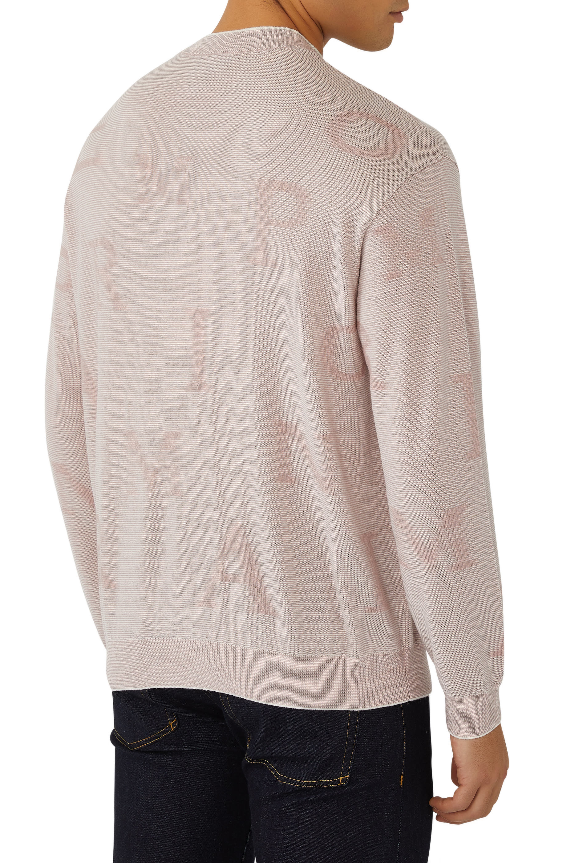 Knitted EA Logo Sweatshirt