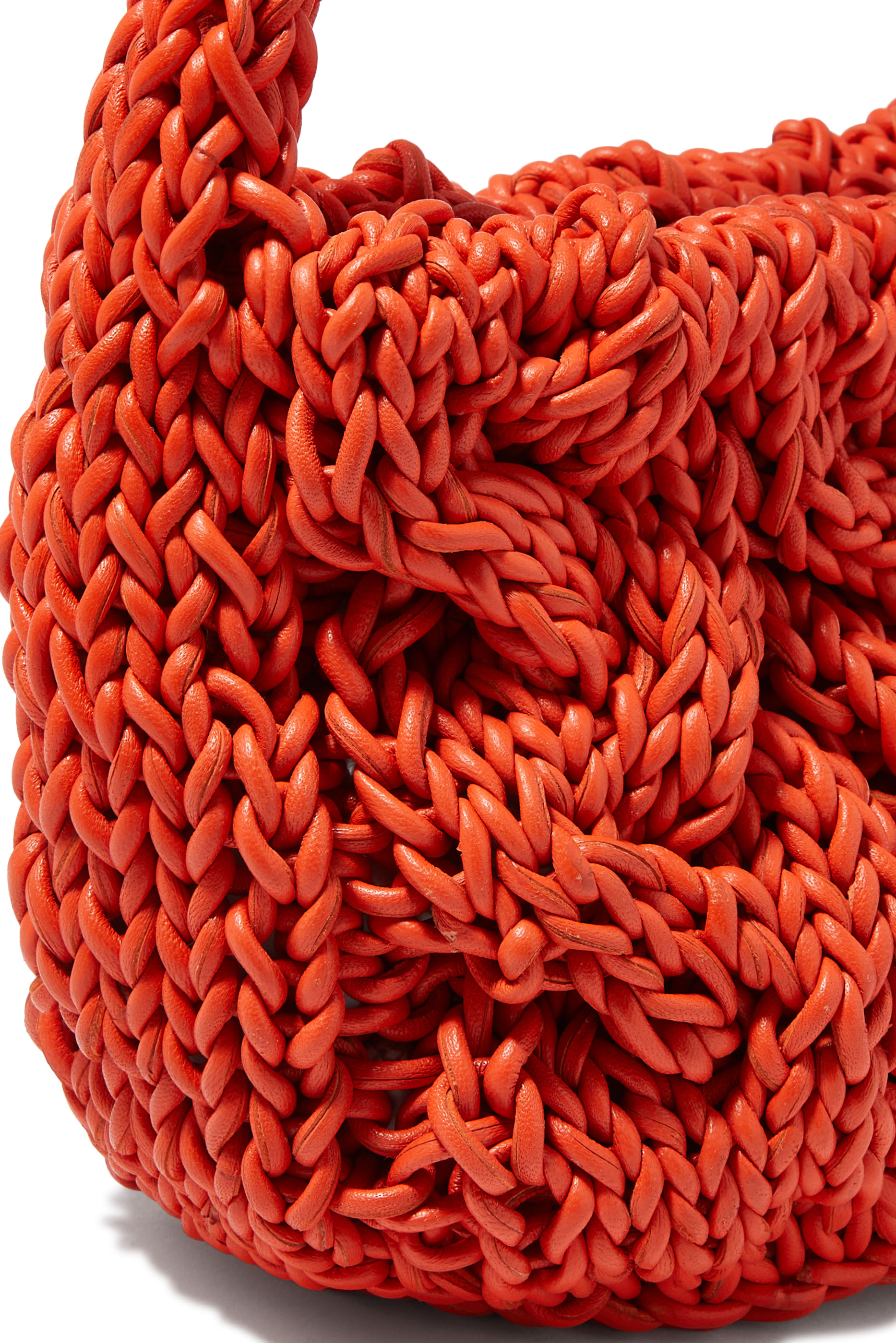 Small Cable Knit Bag